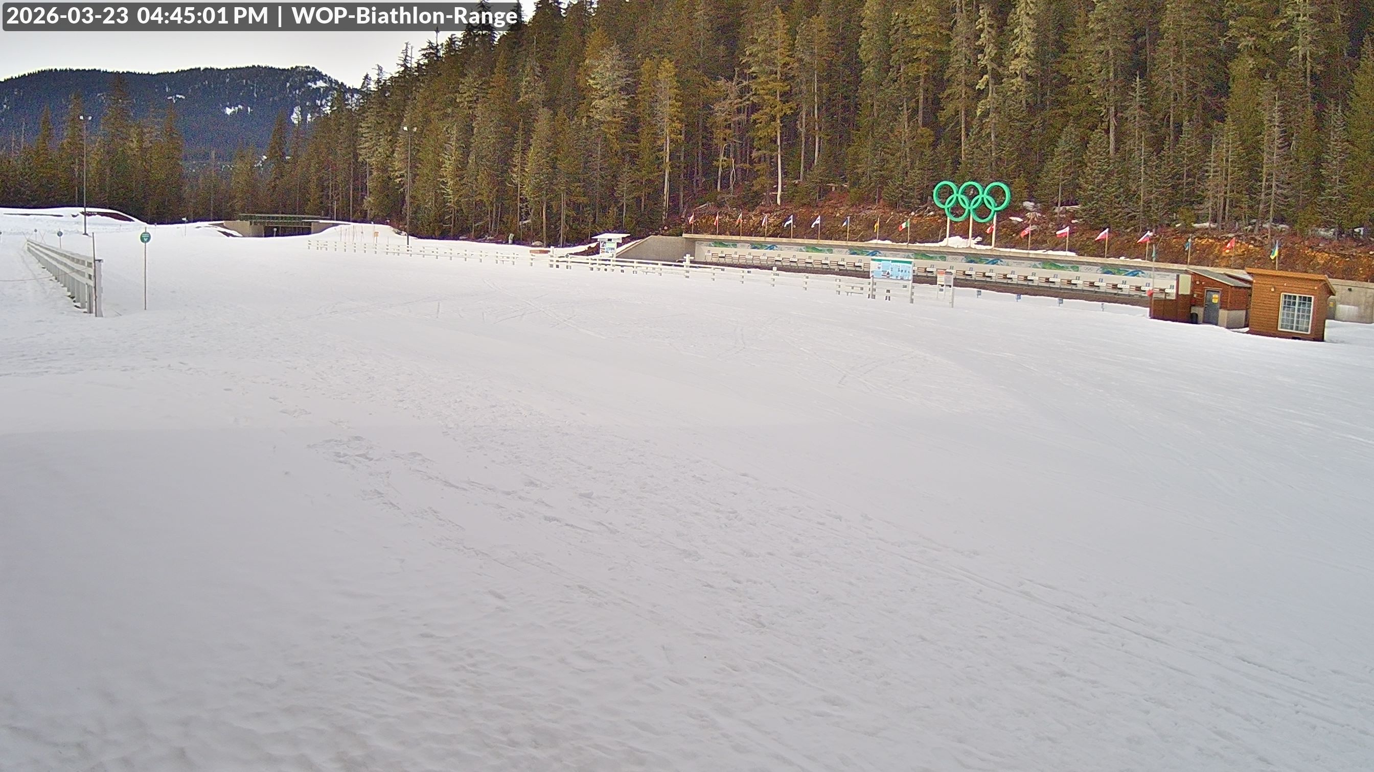 View looking North East to the Olympic Biathlon Range