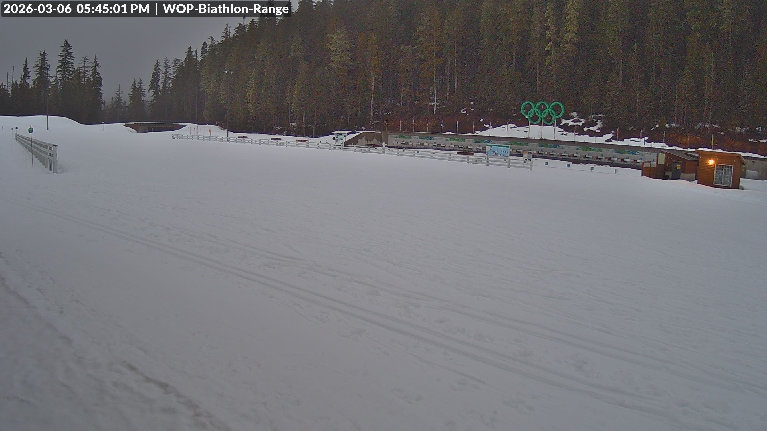 View looking North East to the Olympic Biathlon Range