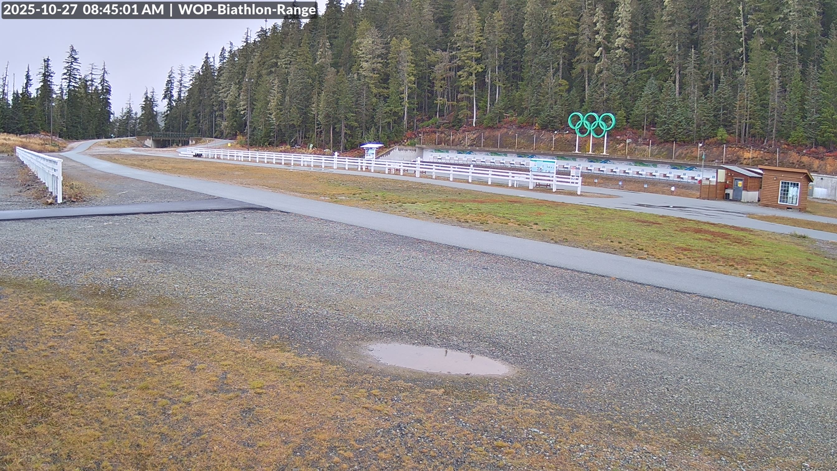 View looking North East to the Olympic Biathlon Range