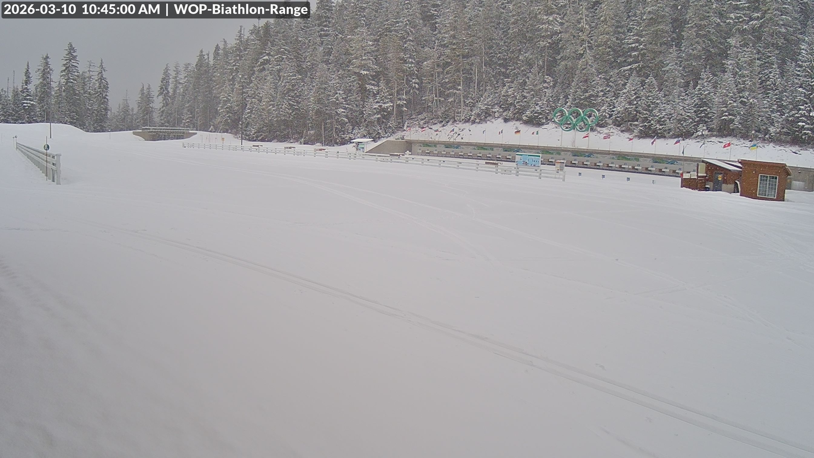 View looking North East to the Olympic Biathlon Range