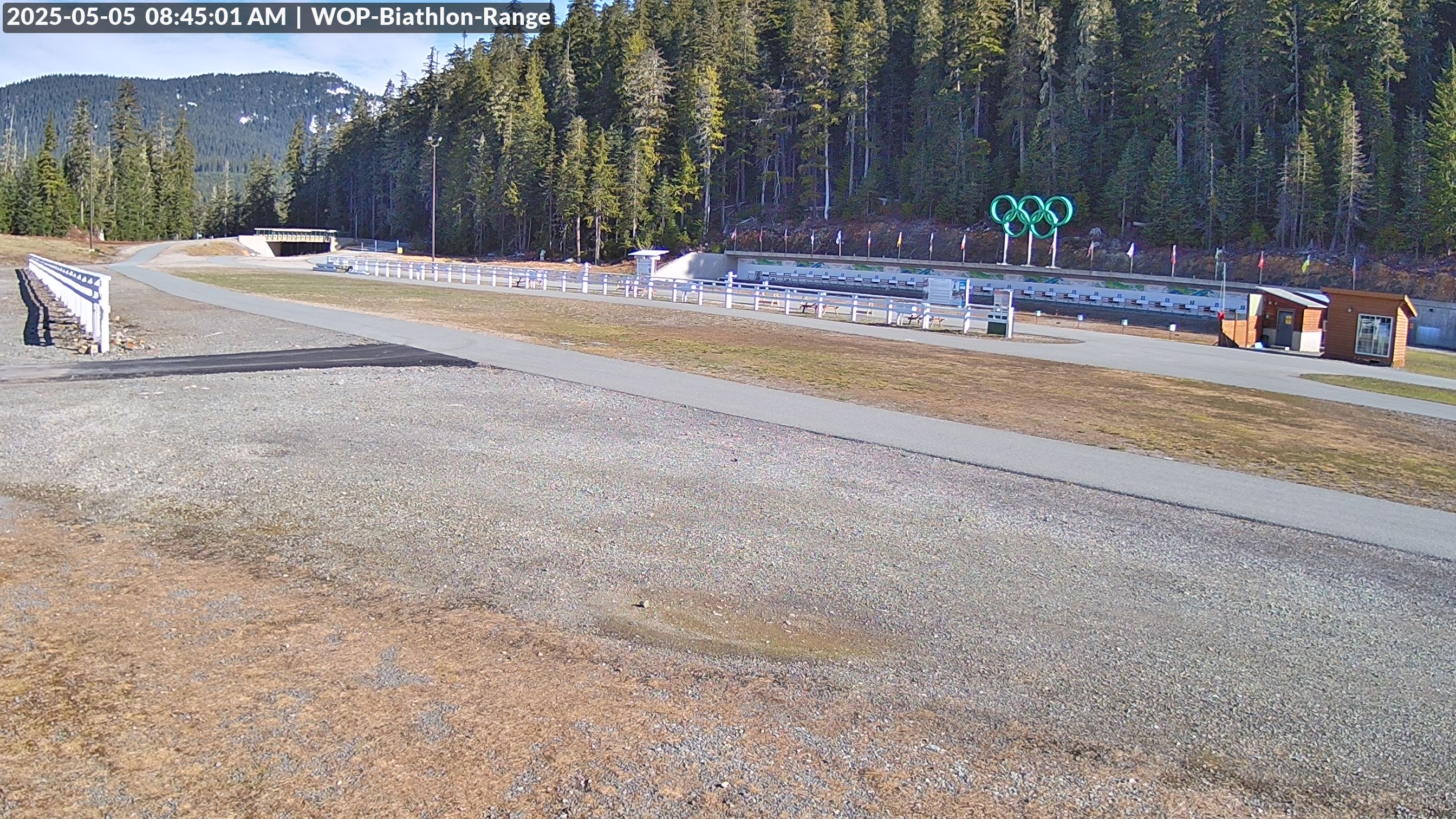 View looking North East to the Olympic Biathlon Range