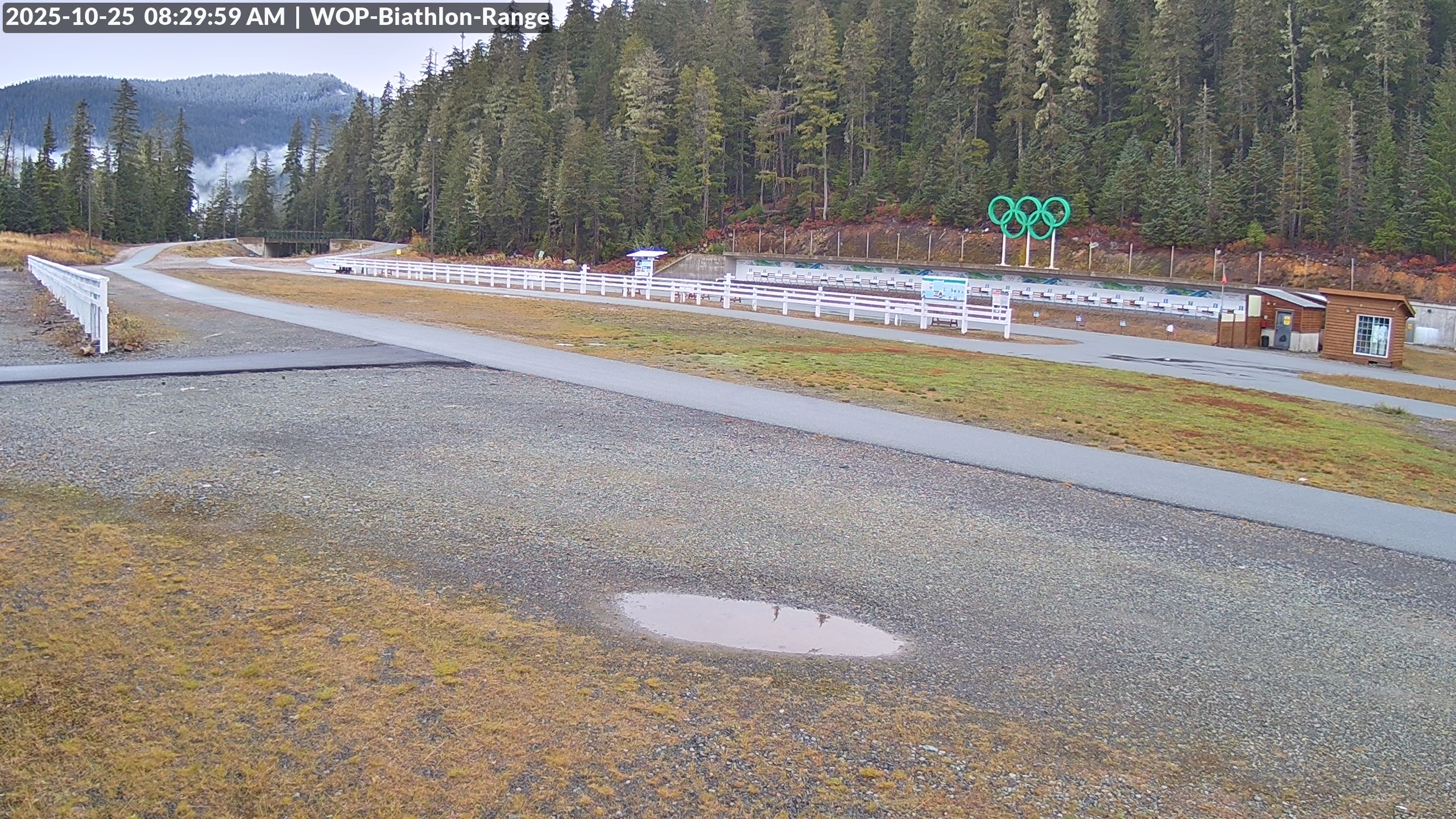 View looking North East to the Olympic Biathlon Range