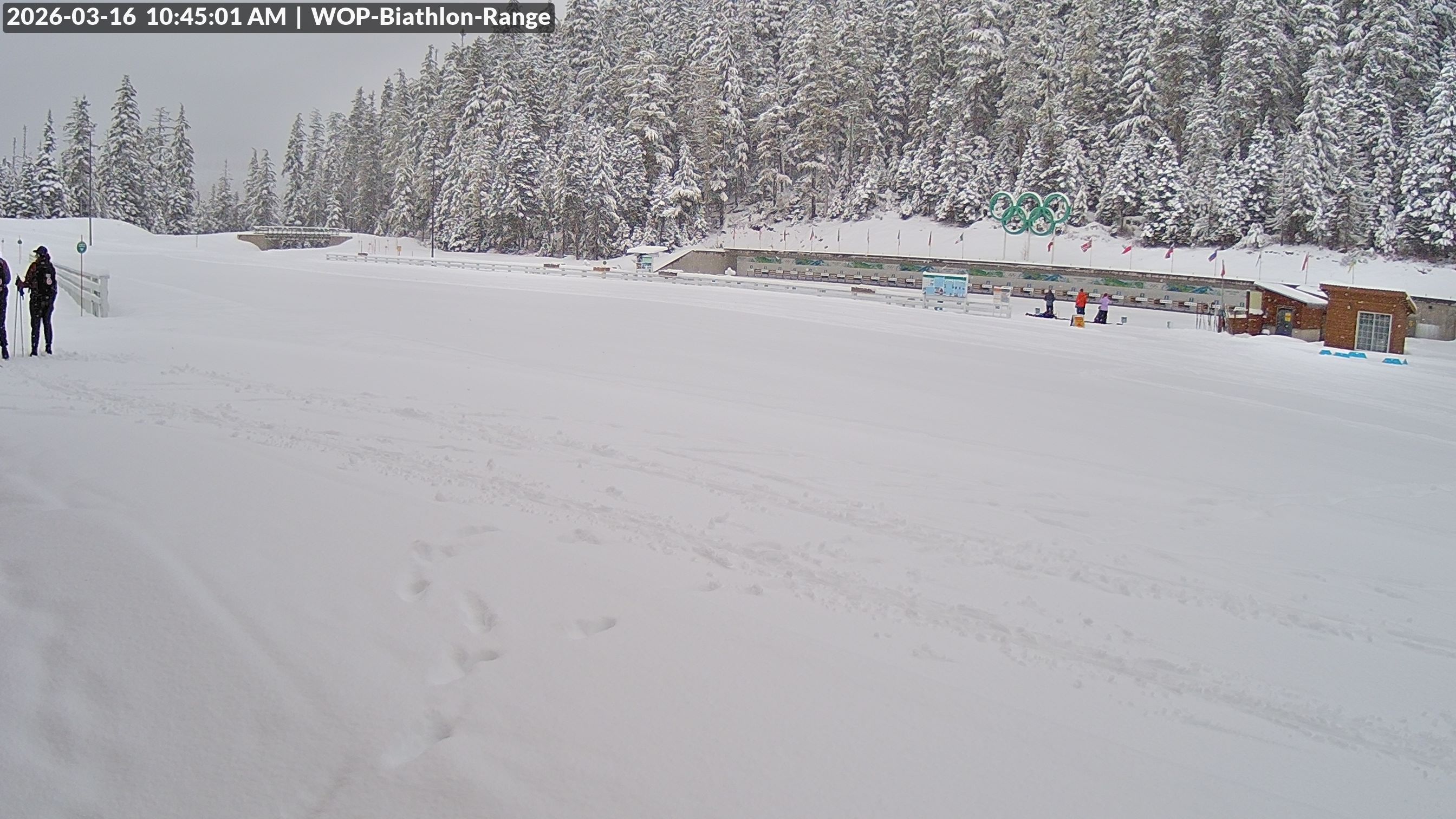 View looking North East to the Olympic Biathlon Range