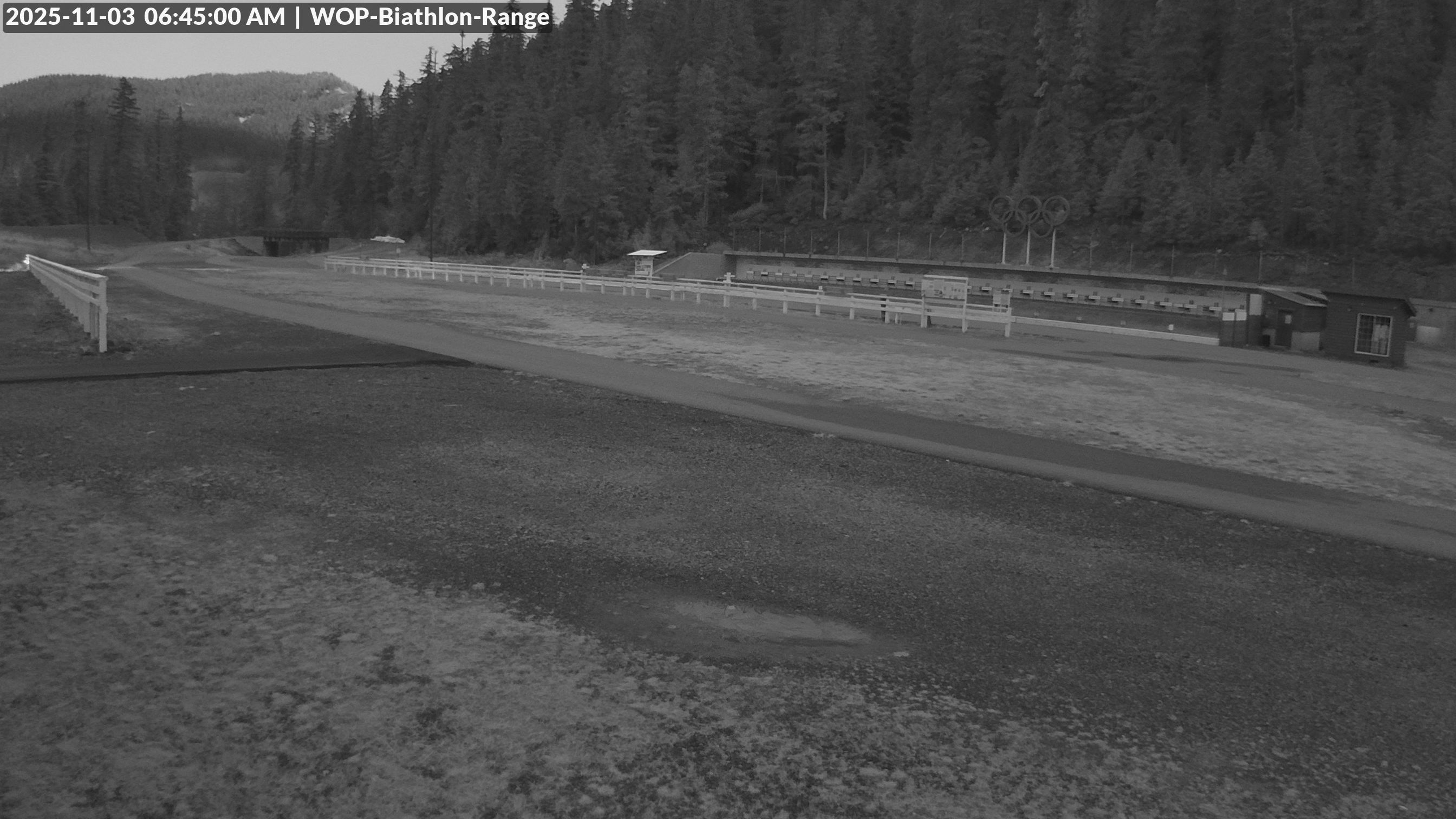 View looking North East to the Olympic Biathlon Range