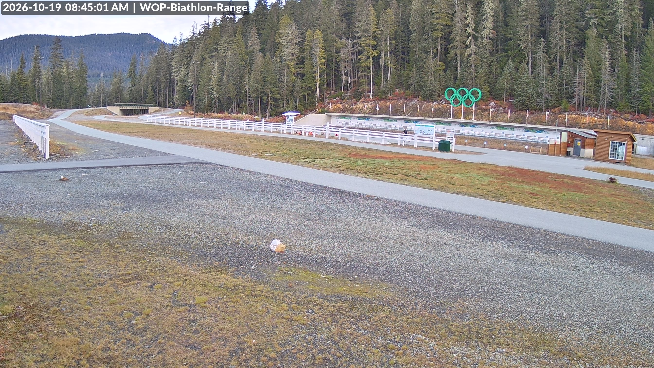 View looking North East to the Olympic Biathlon Range