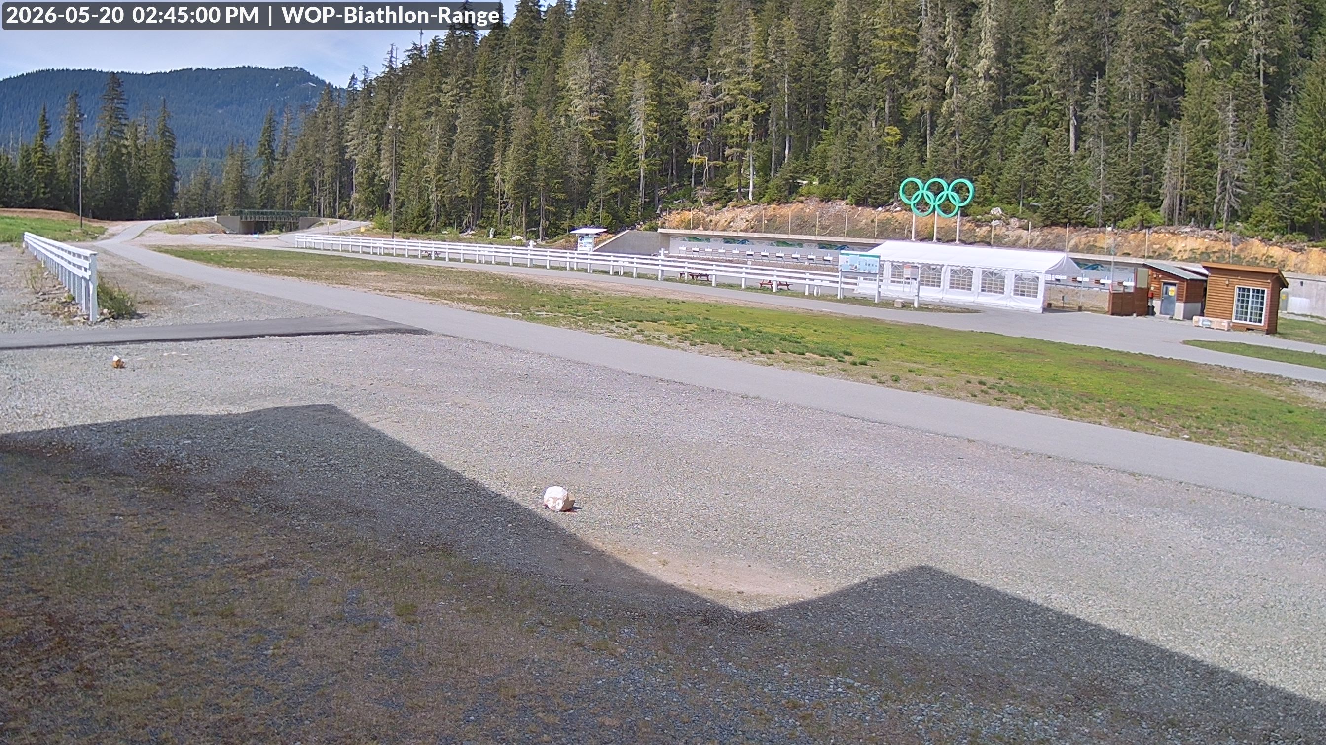 View looking North East to the Olympic Biathlon Range
