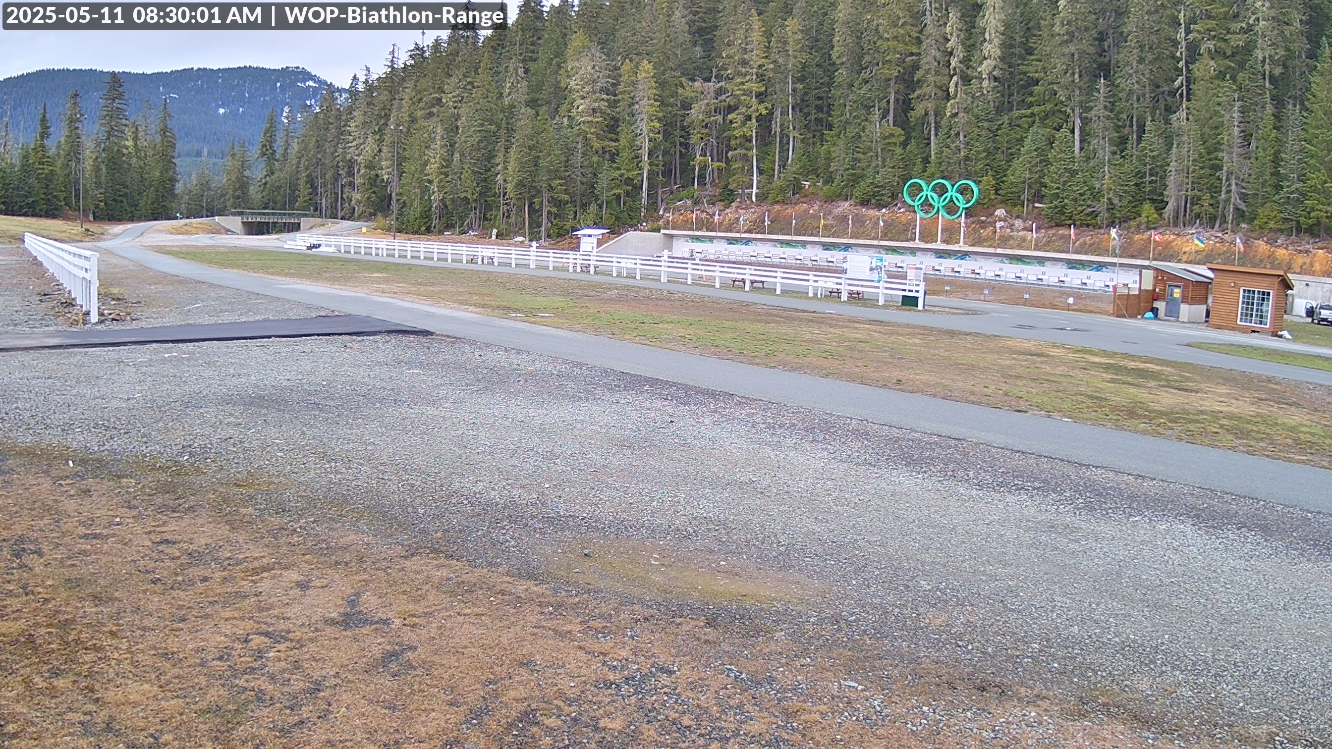 View looking North East to the Olympic Biathlon Range
