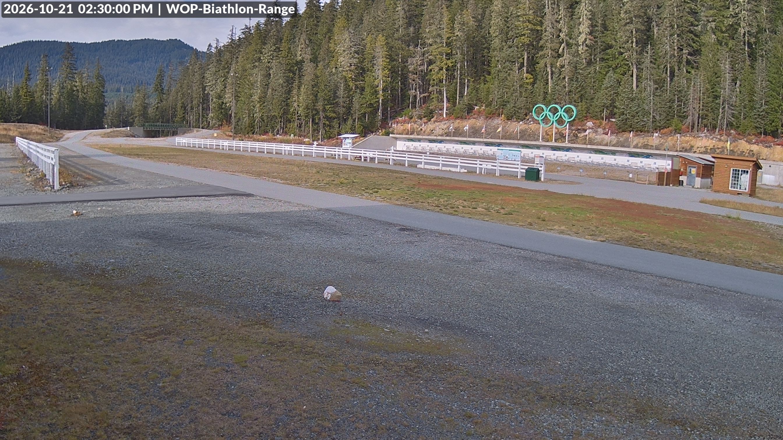 View looking North East to the Olympic Biathlon Range