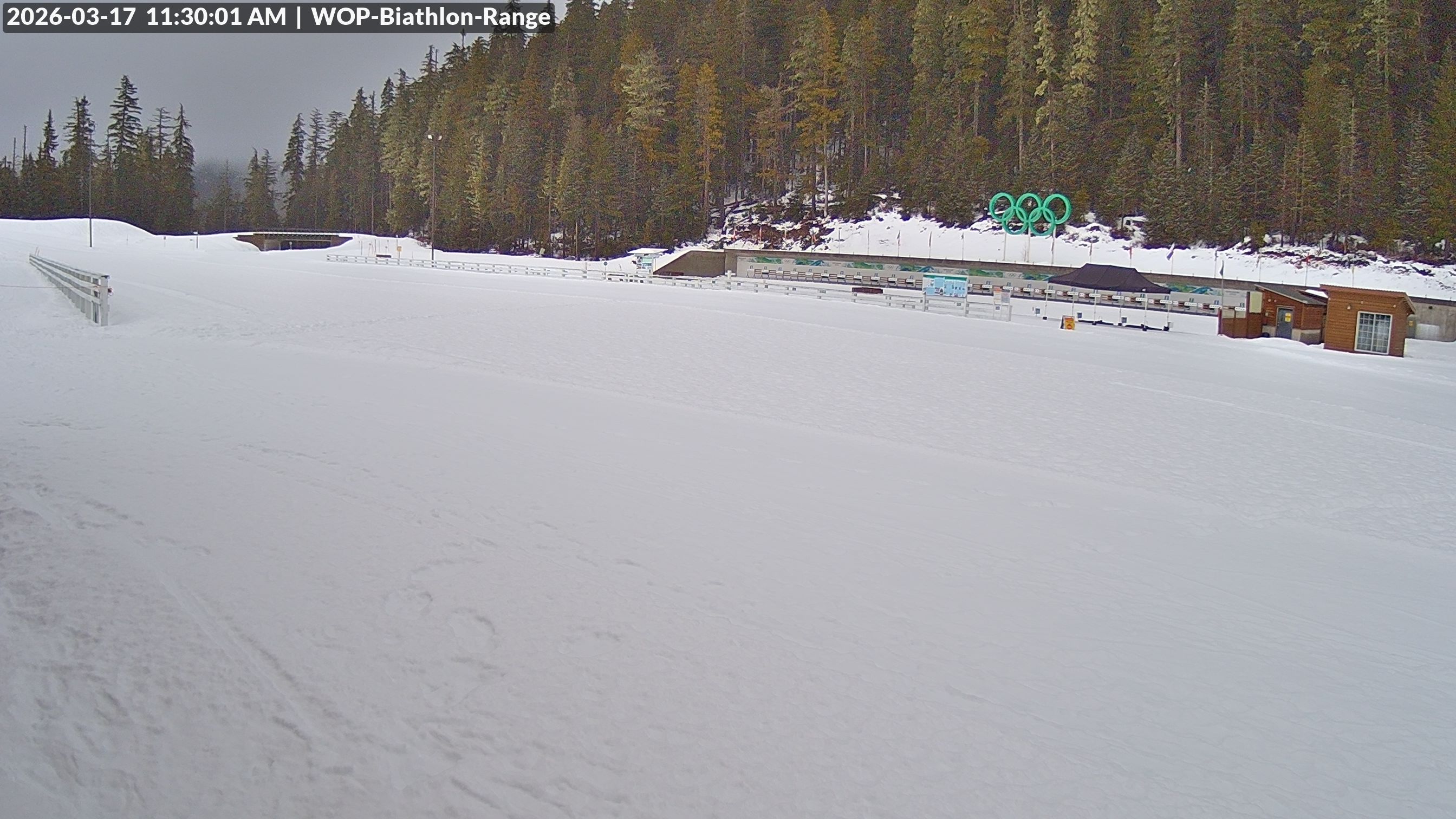 View looking North East to the Olympic Biathlon Range