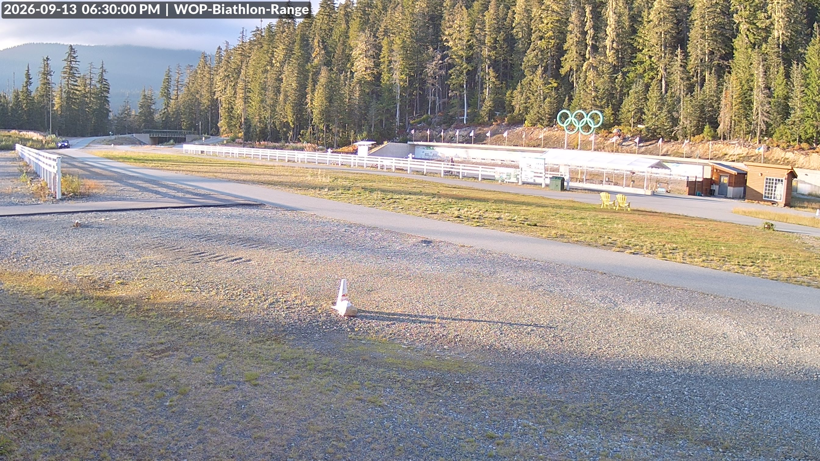 View looking North East to the Olympic Biathlon Range