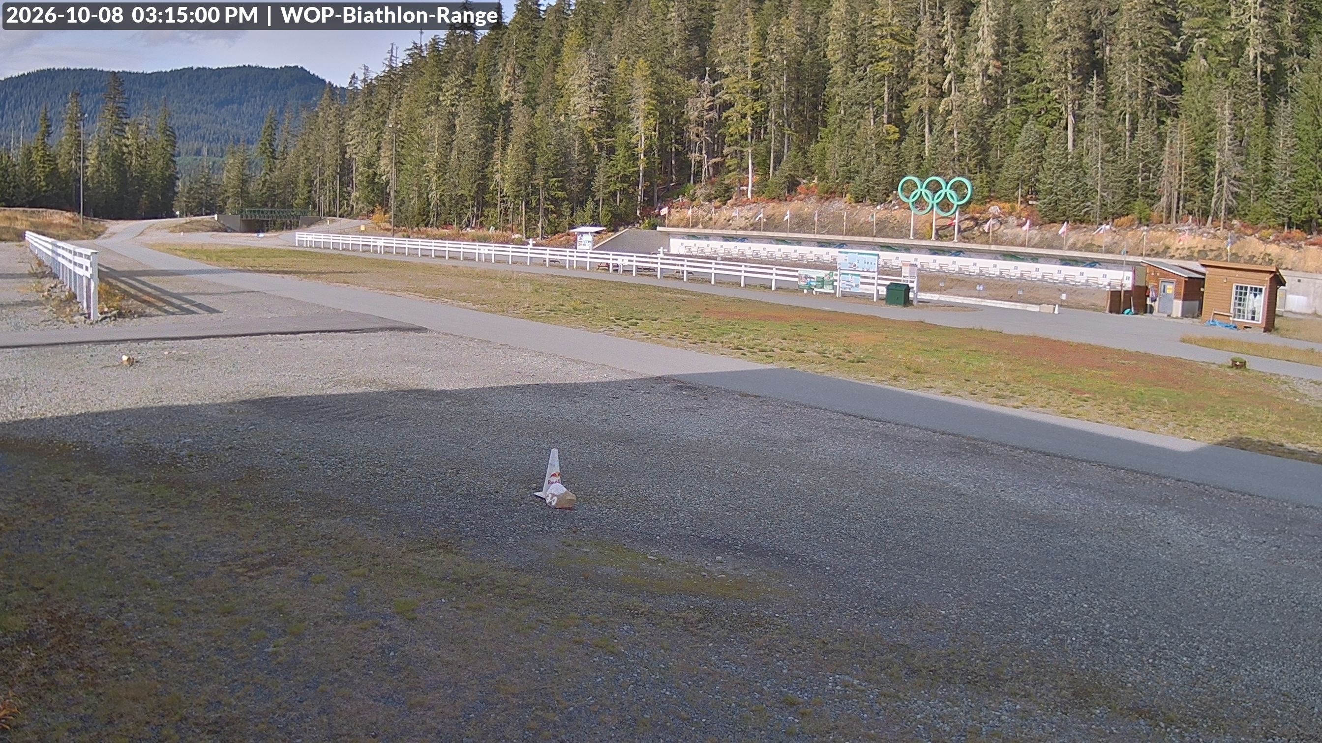 View looking North East to the Olympic Biathlon Range