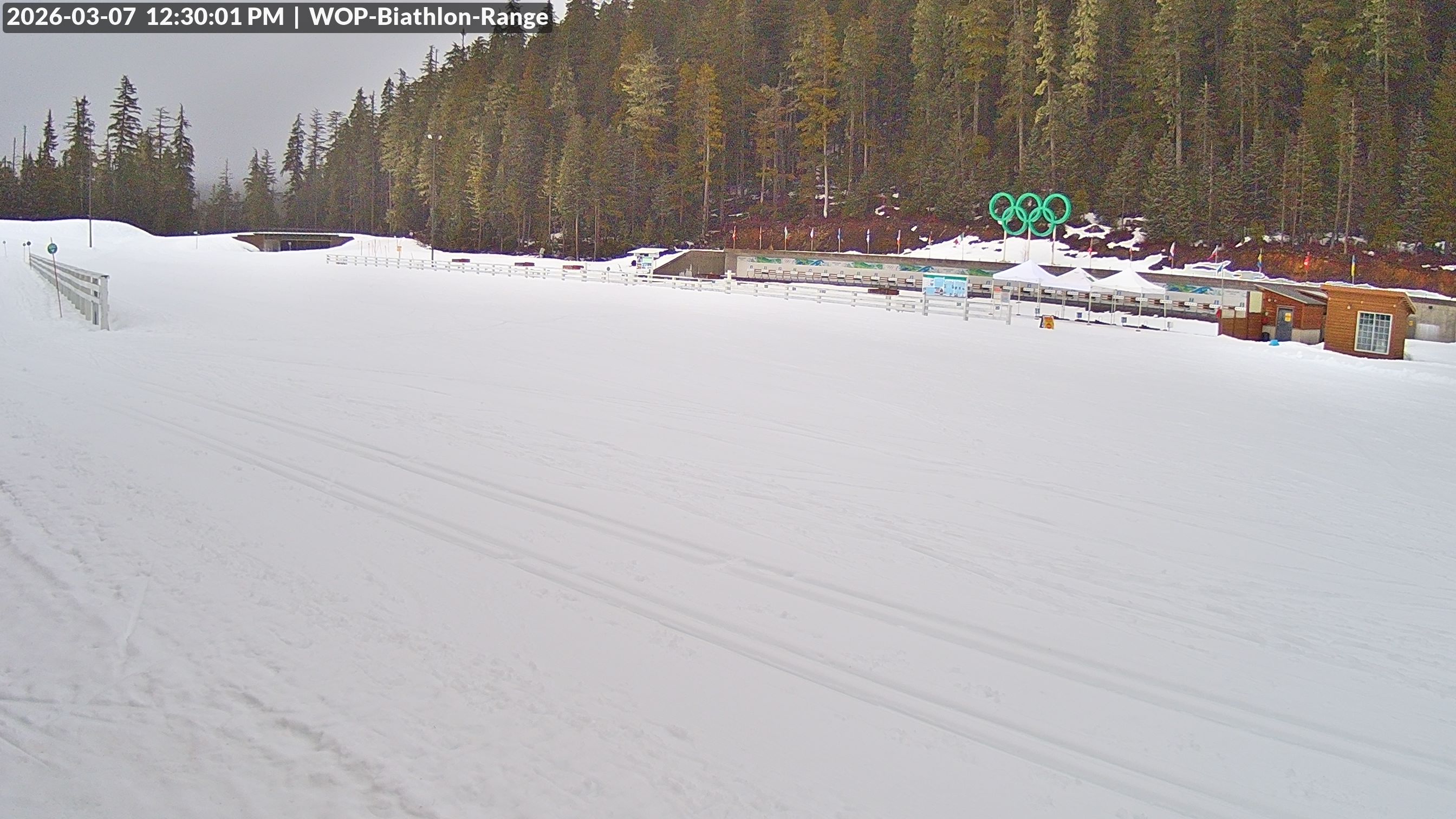 View looking North East to the Olympic Biathlon Range