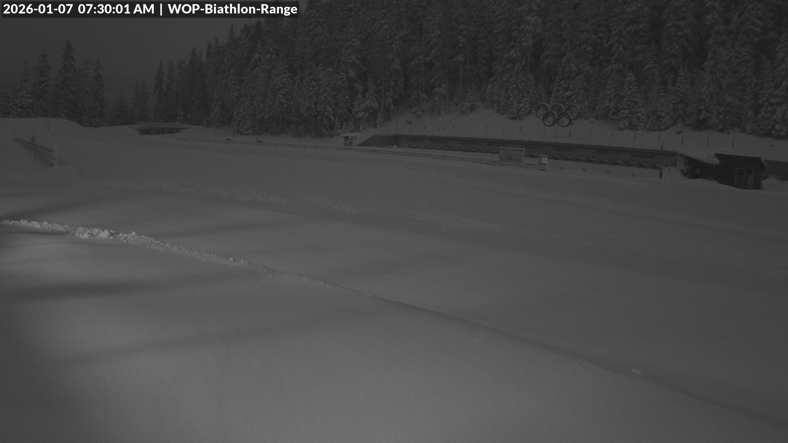 View looking North East to the Olympic Biathlon Range