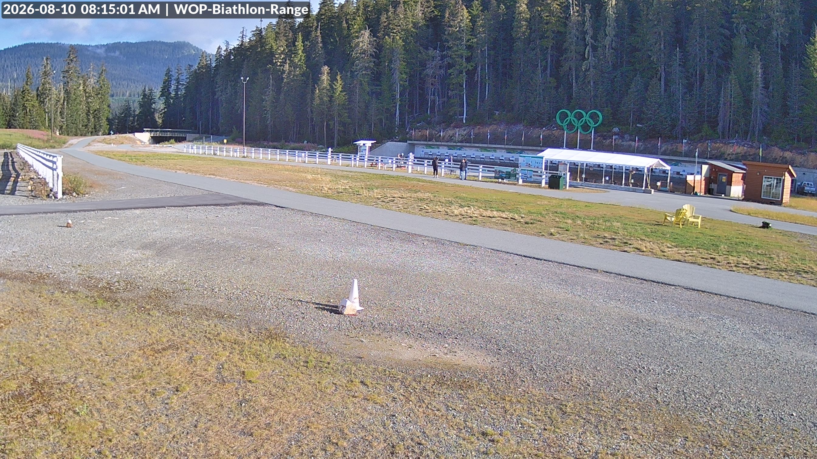 View looking North East to the Olympic Biathlon Range
