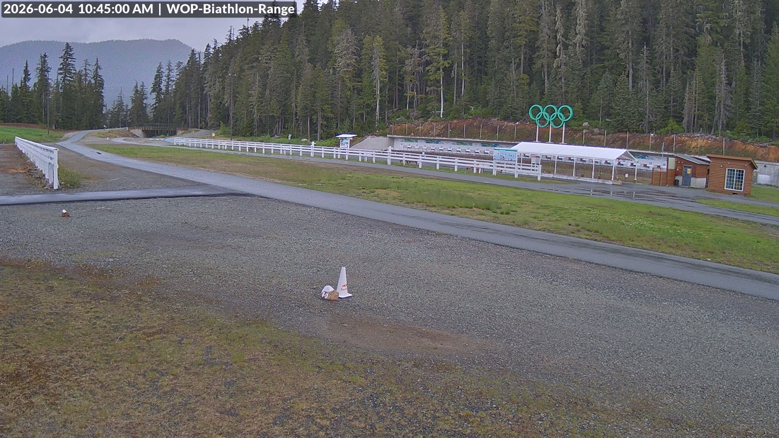 View looking North East to the Olympic Biathlon Range