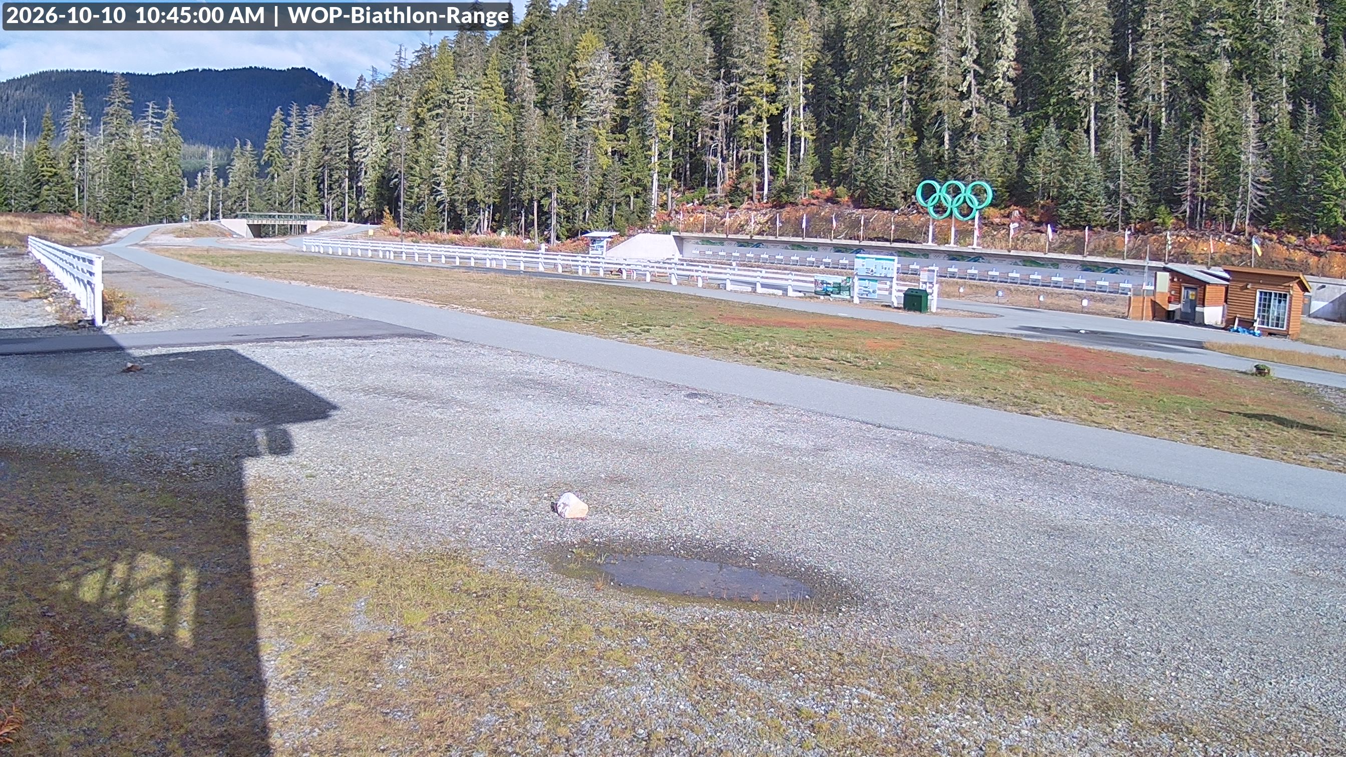View looking North East to the Olympic Biathlon Range