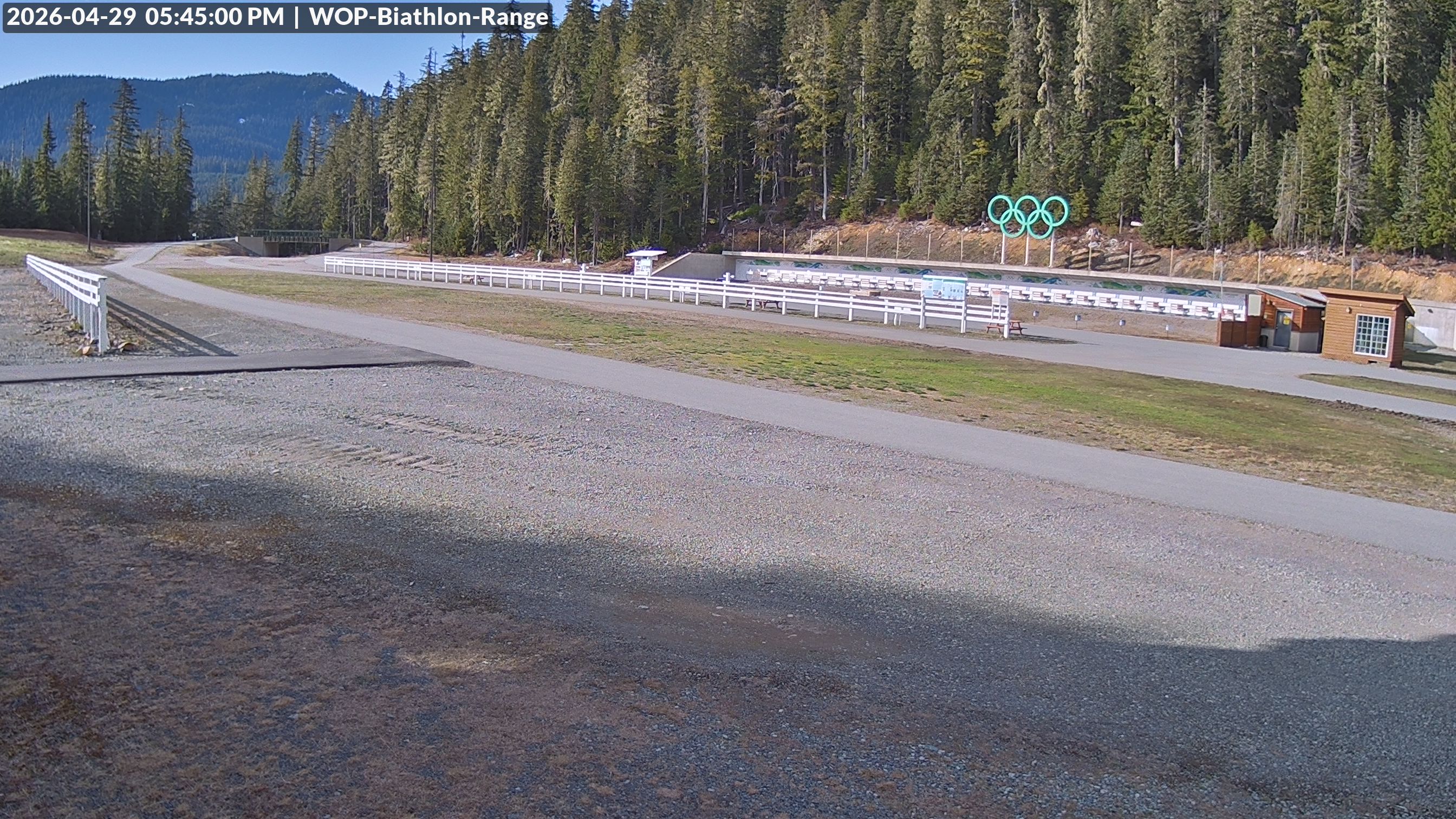 View looking North East to the Olympic Biathlon Range