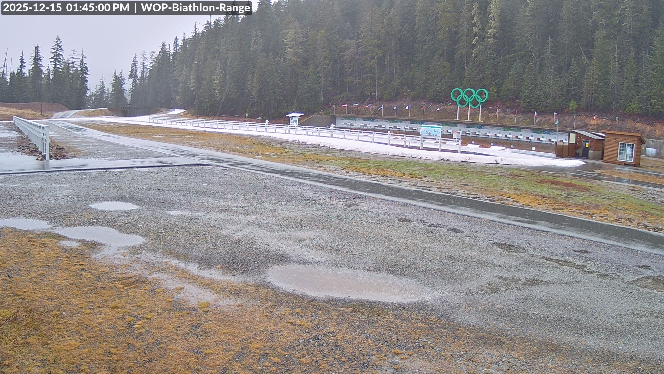 View looking North East to the Olympic Biathlon Range