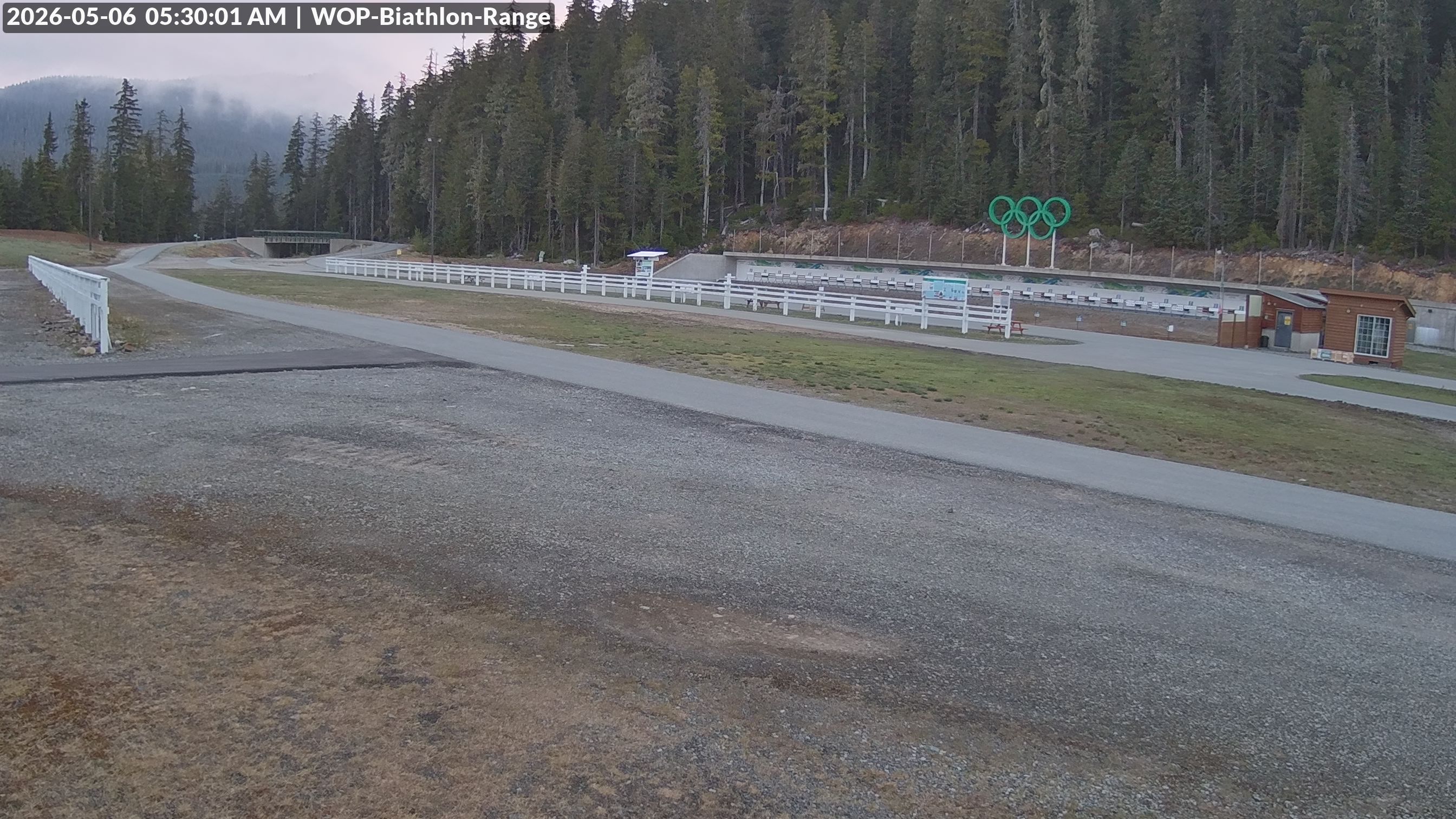 View looking North East to the Olympic Biathlon Range