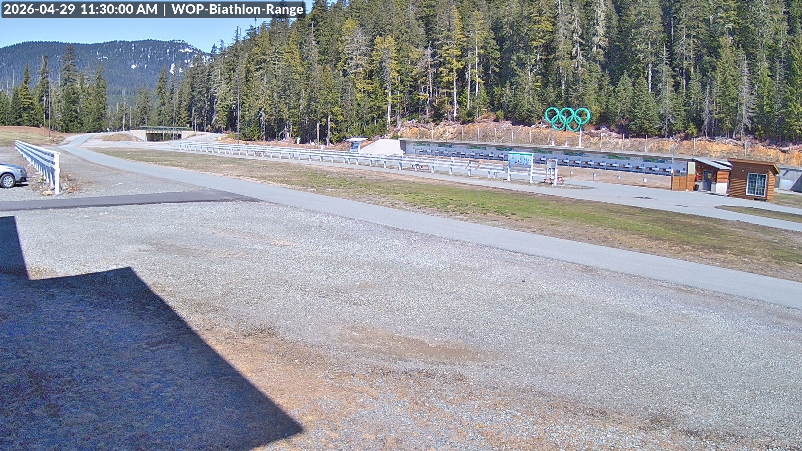 View looking North East to the Olympic Biathlon Range