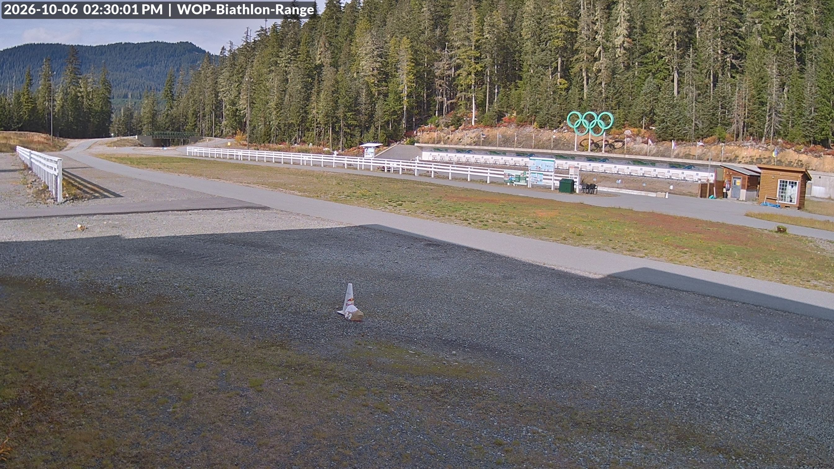 View looking North East to the Olympic Biathlon Range