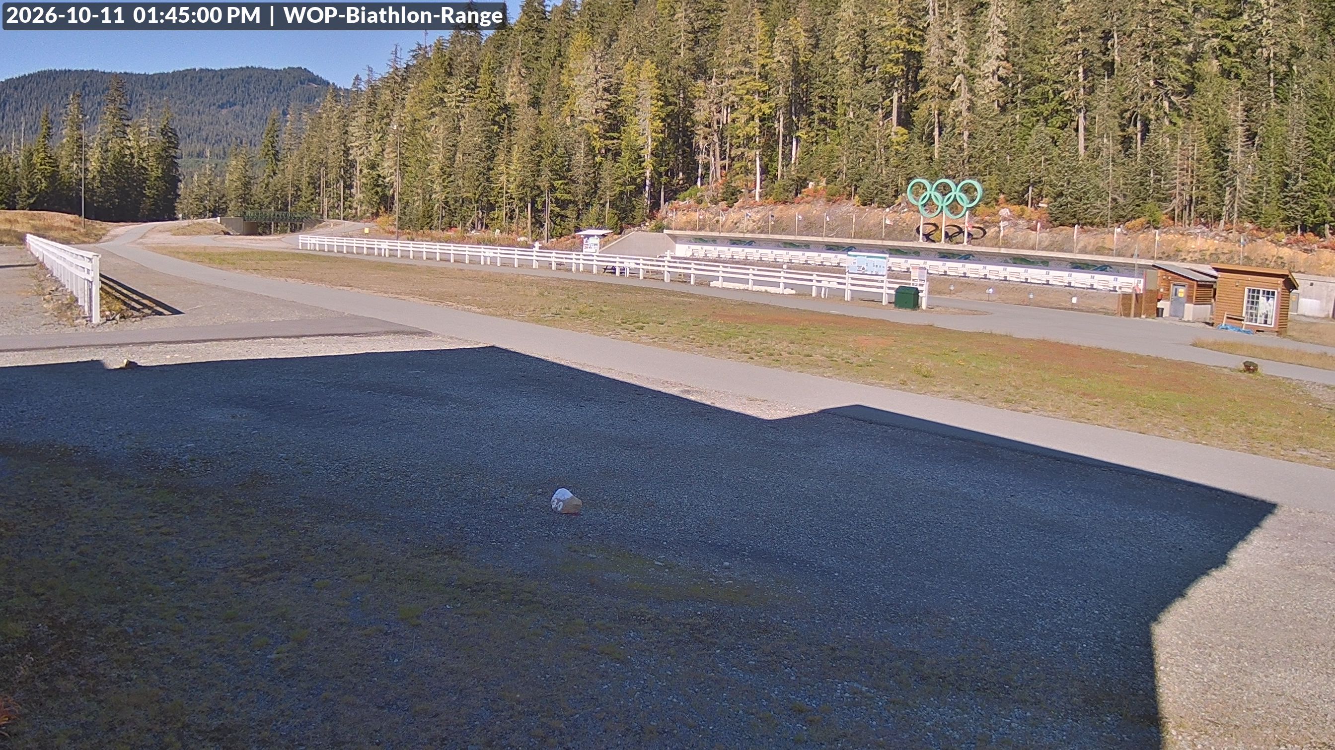 View looking North East to the Olympic Biathlon Range
