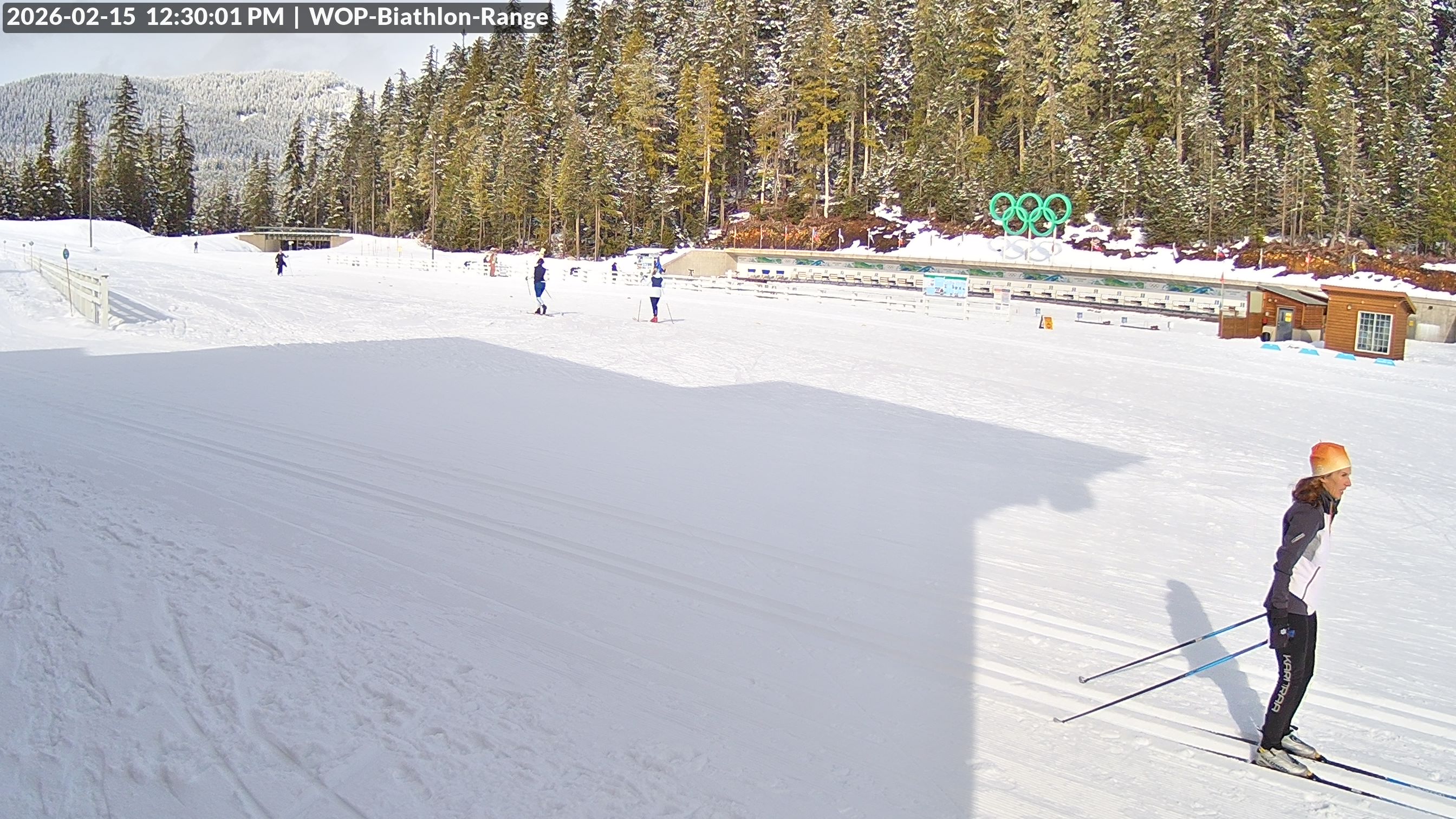 View looking North East to the Olympic Biathlon Range