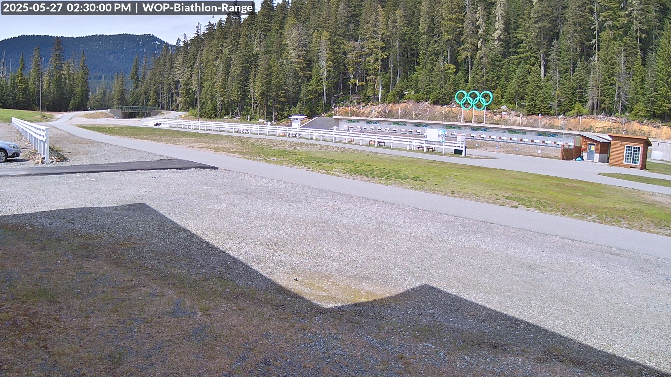 View looking North East to the Olympic Biathlon Range