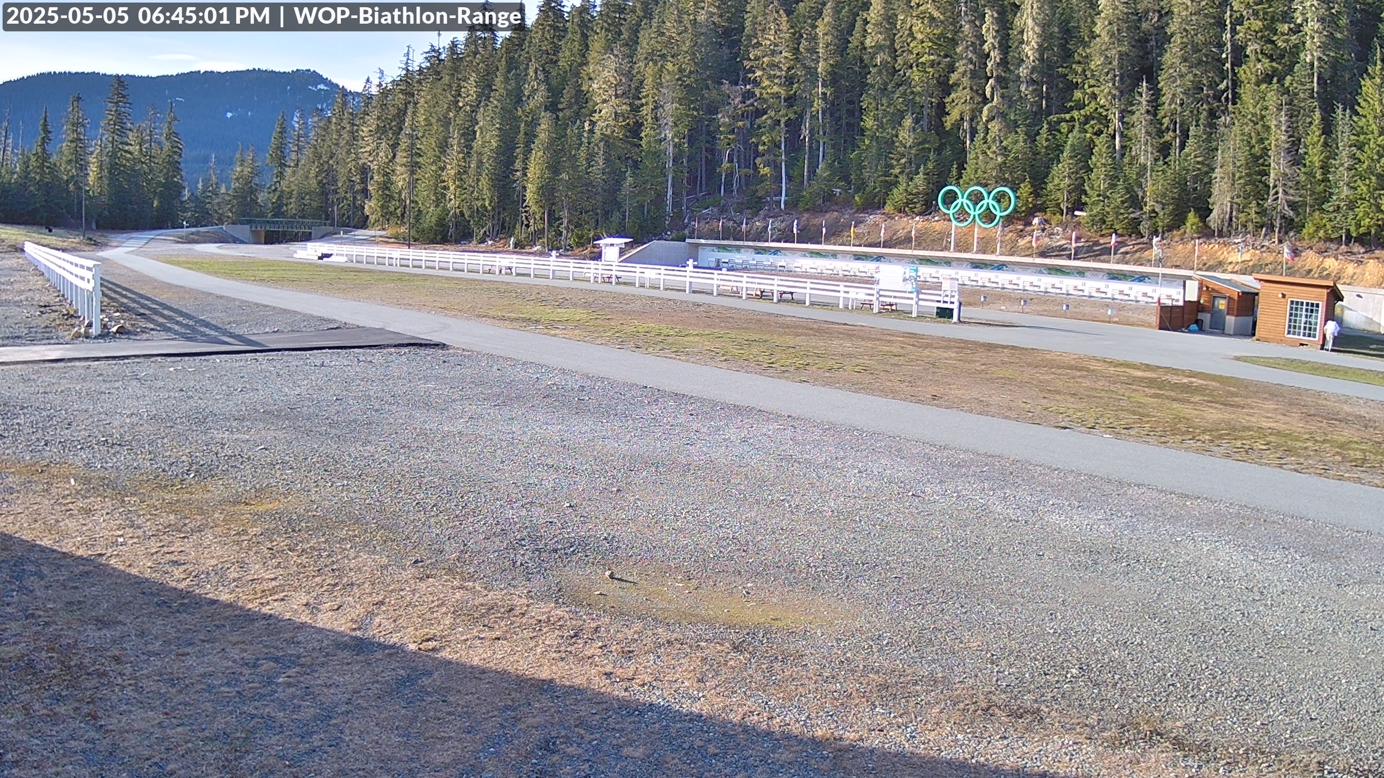 View looking North East to the Olympic Biathlon Range