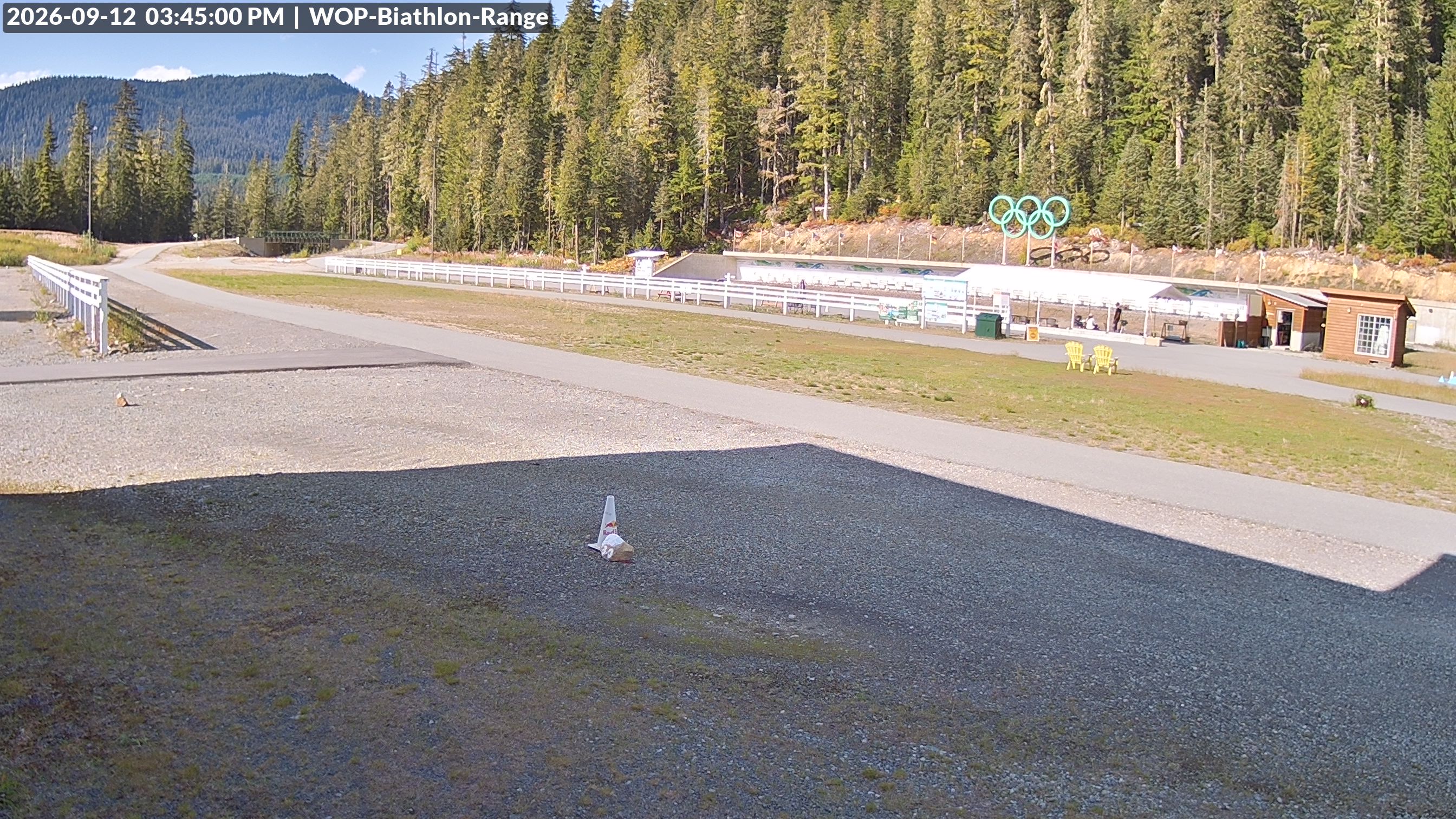View looking North East to the Olympic Biathlon Range