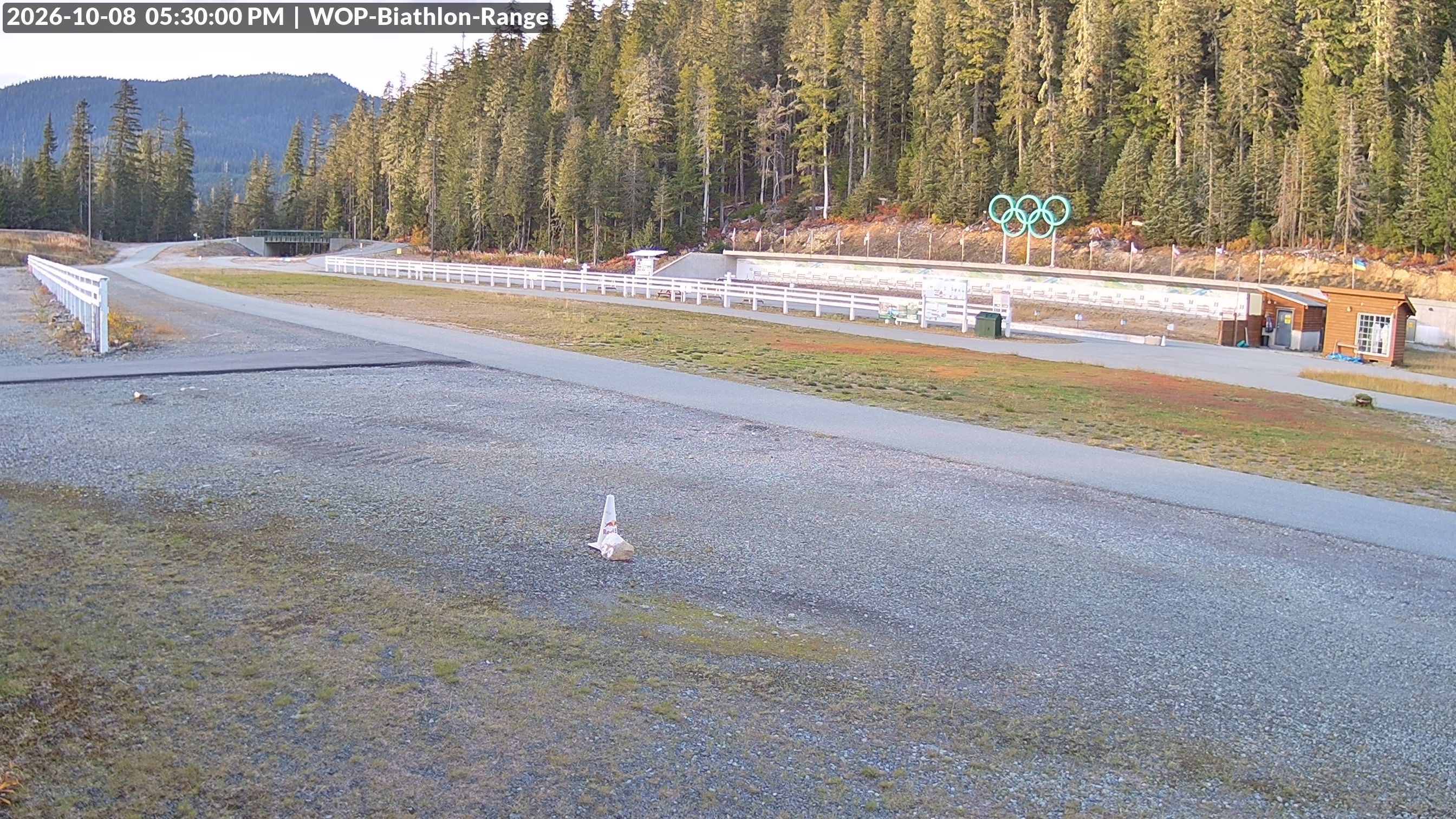 View looking North East to the Olympic Biathlon Range