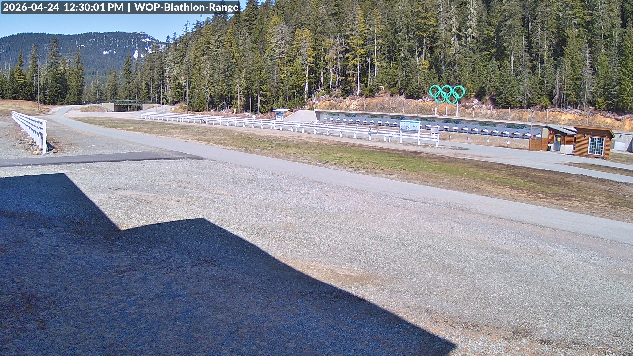 View looking North East to the Olympic Biathlon Range