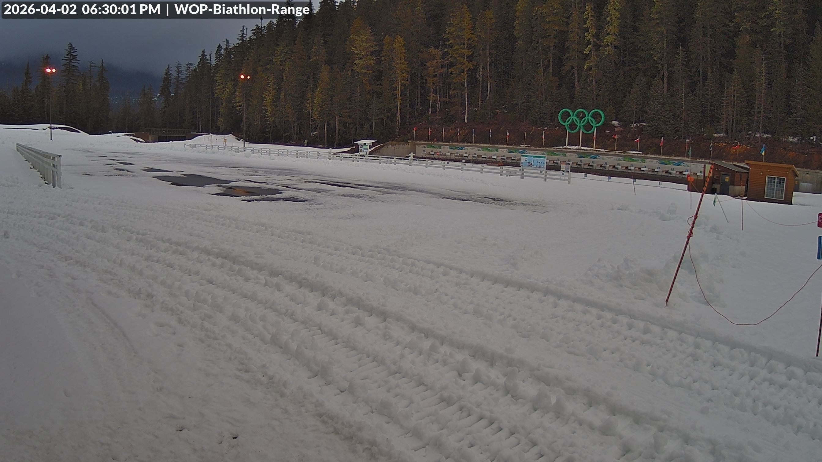 View looking North East to the Olympic Biathlon Range