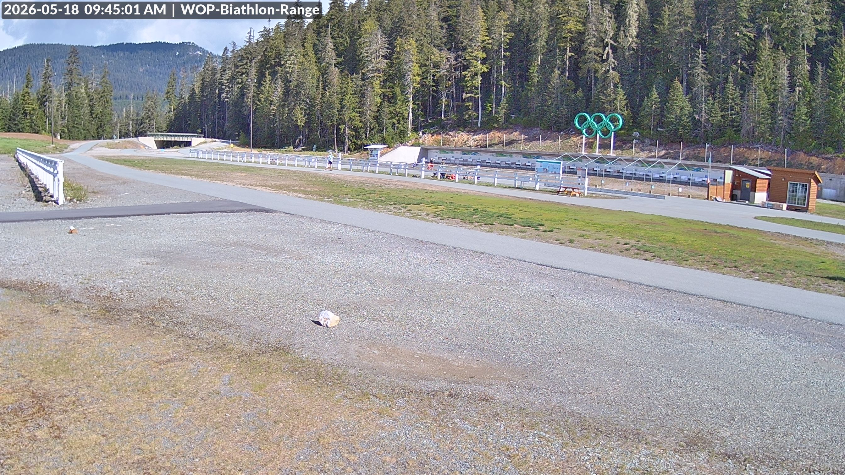 View looking North East to the Olympic Biathlon Range