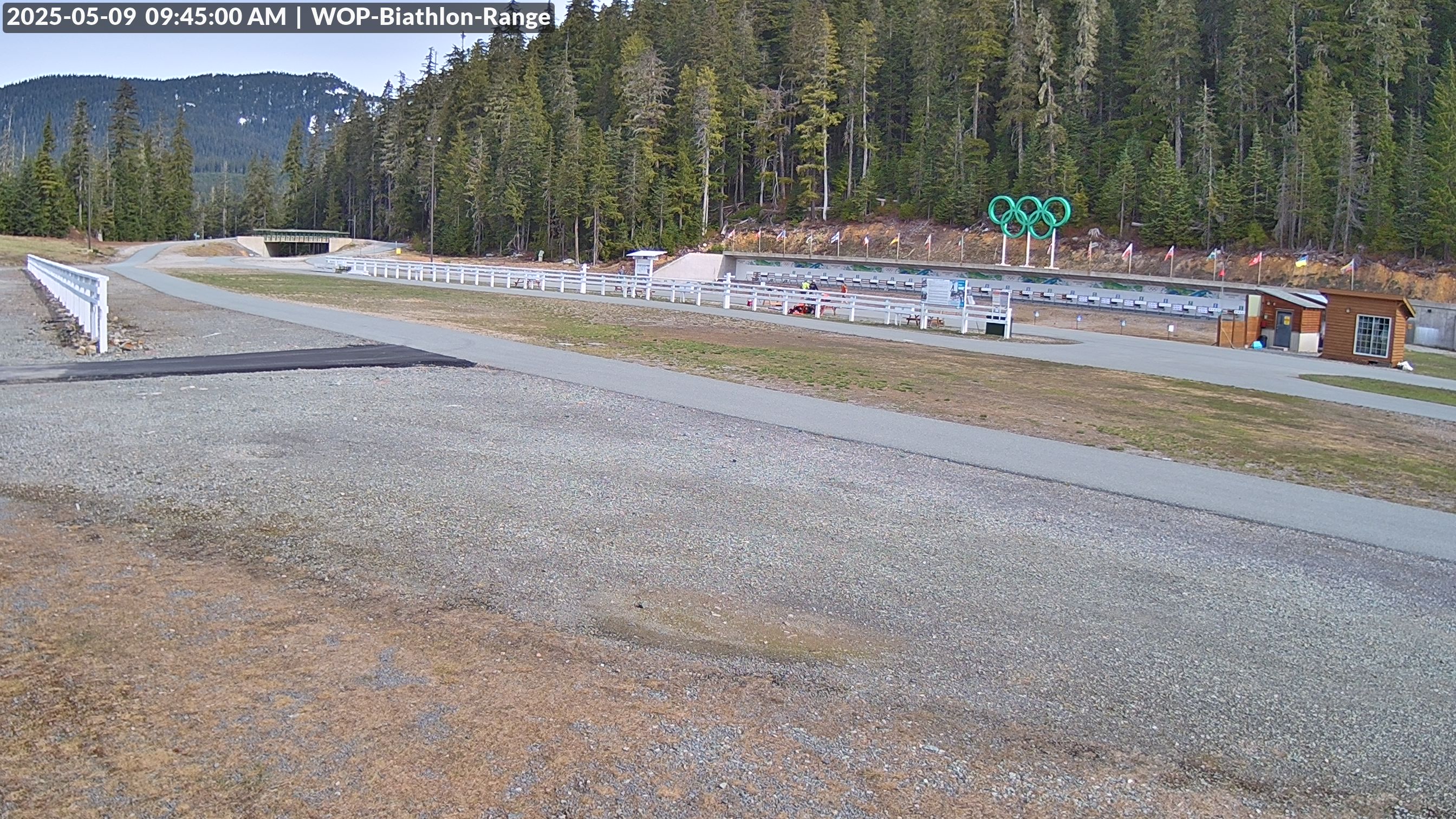 View looking North East to the Olympic Biathlon Range