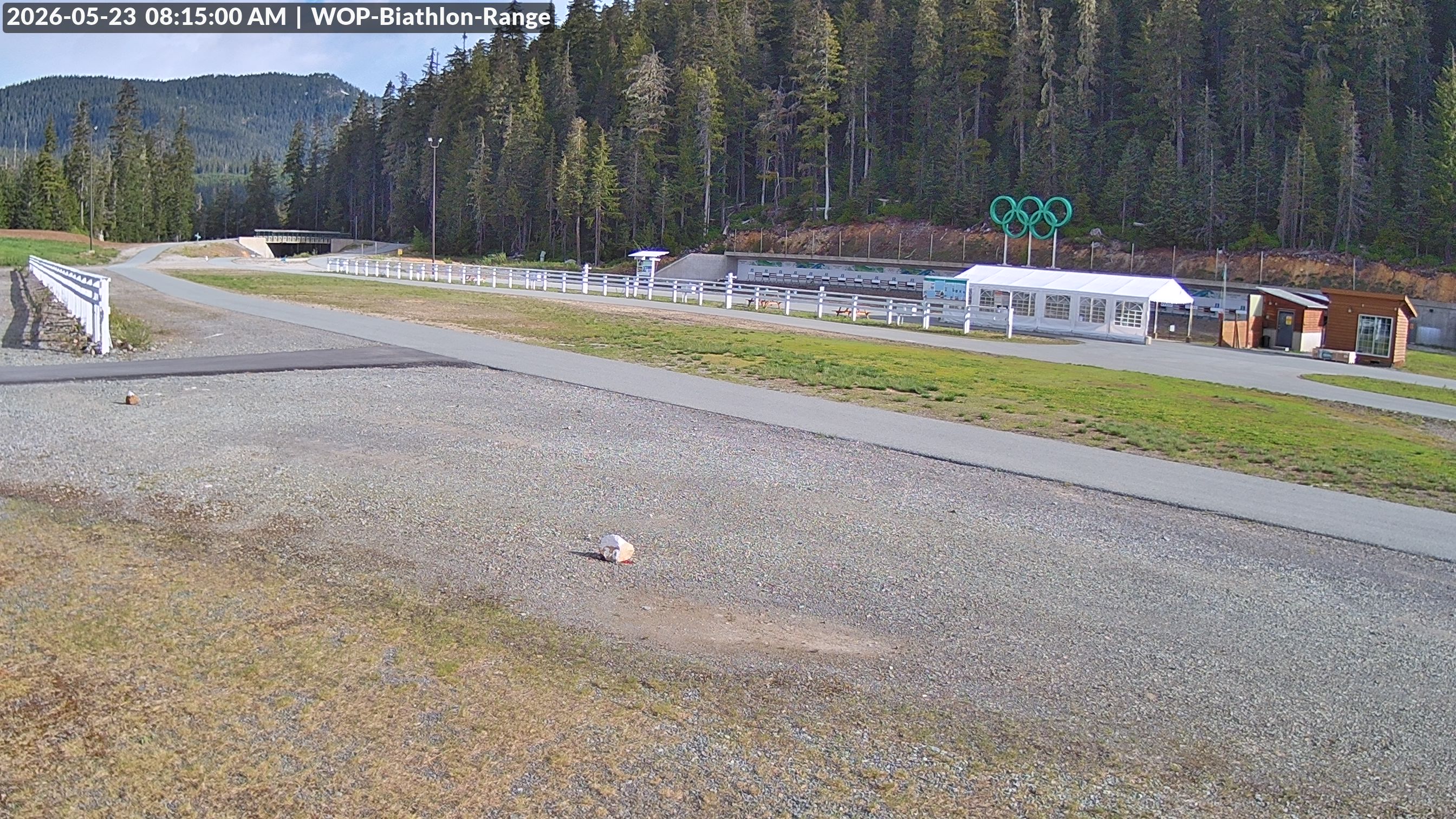 View looking North East to the Olympic Biathlon Range