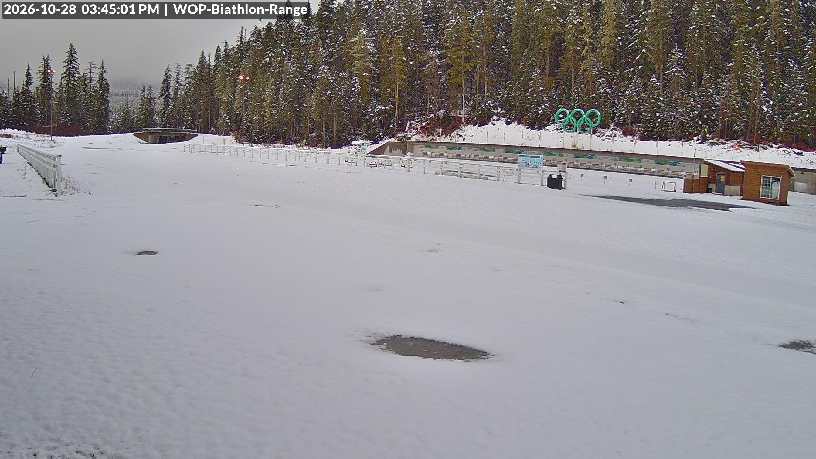 View looking North East to the Olympic Biathlon Range