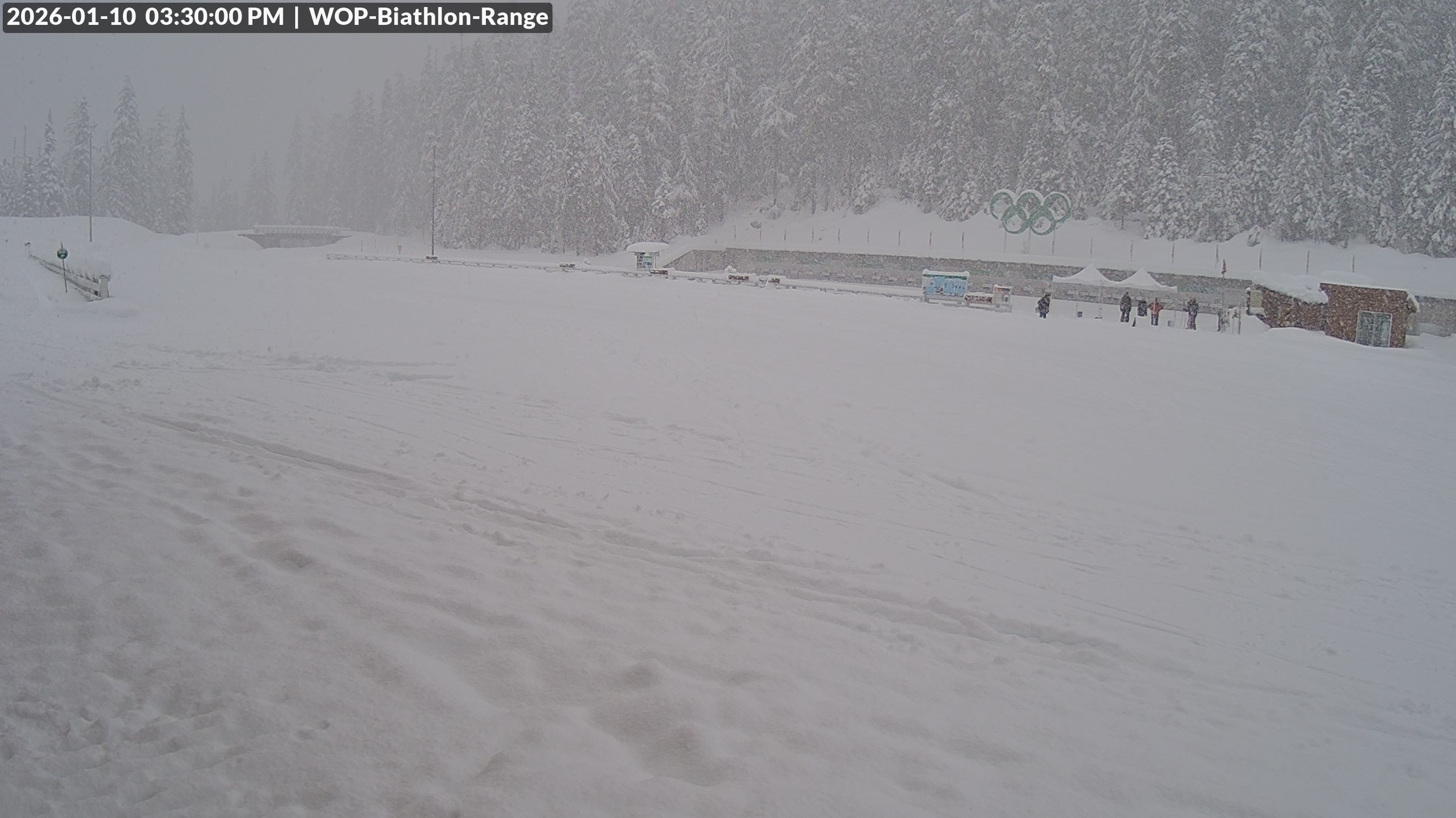 View looking North East to the Olympic Biathlon Range