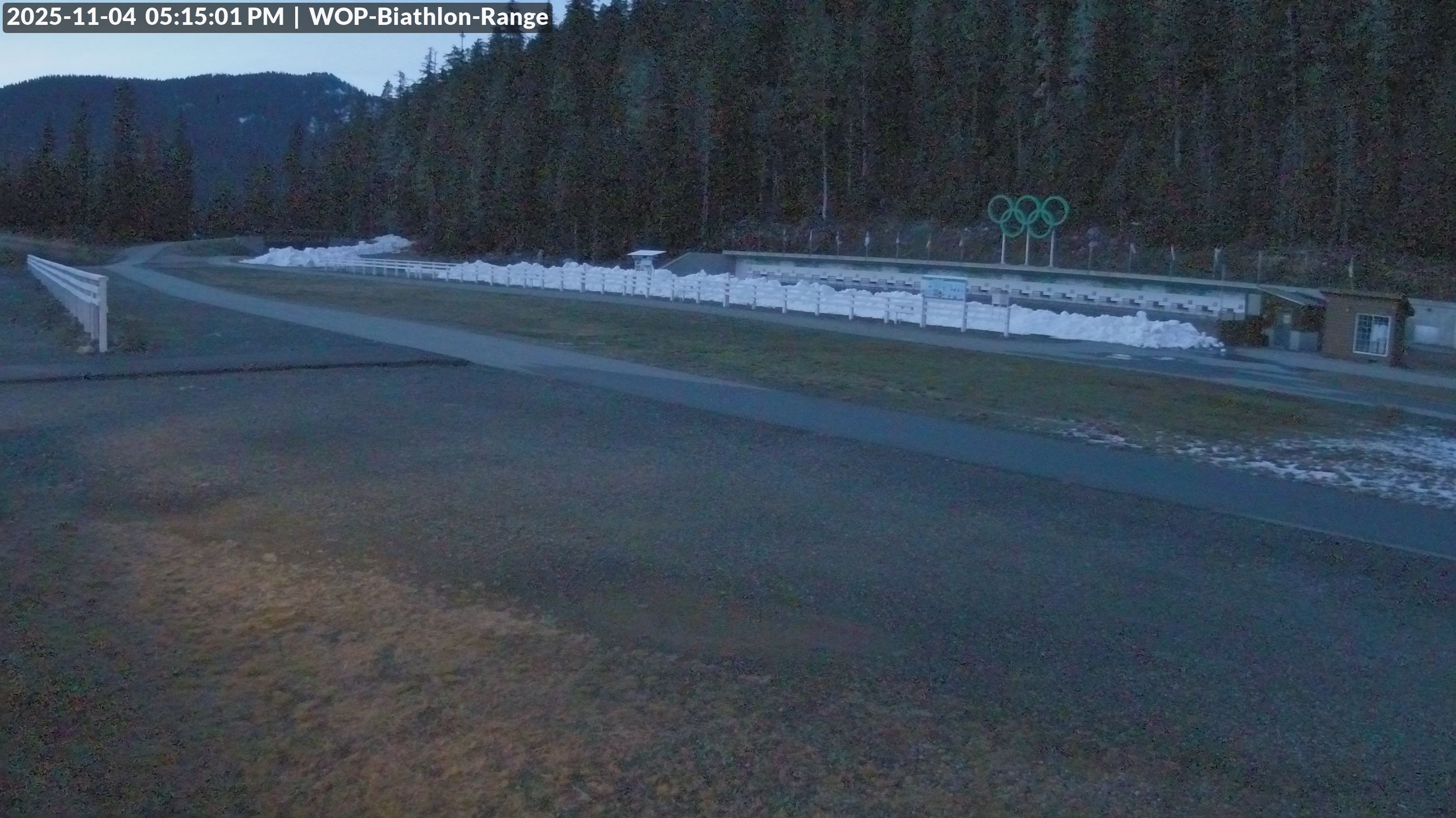 View looking North East to the Olympic Biathlon Range