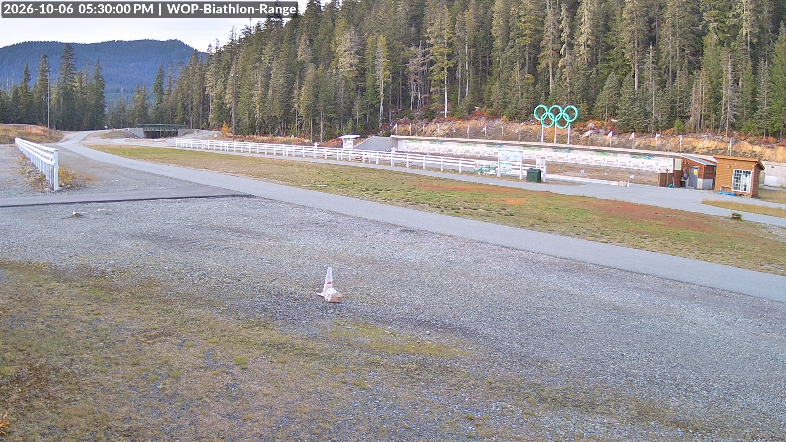 View looking North East to the Olympic Biathlon Range