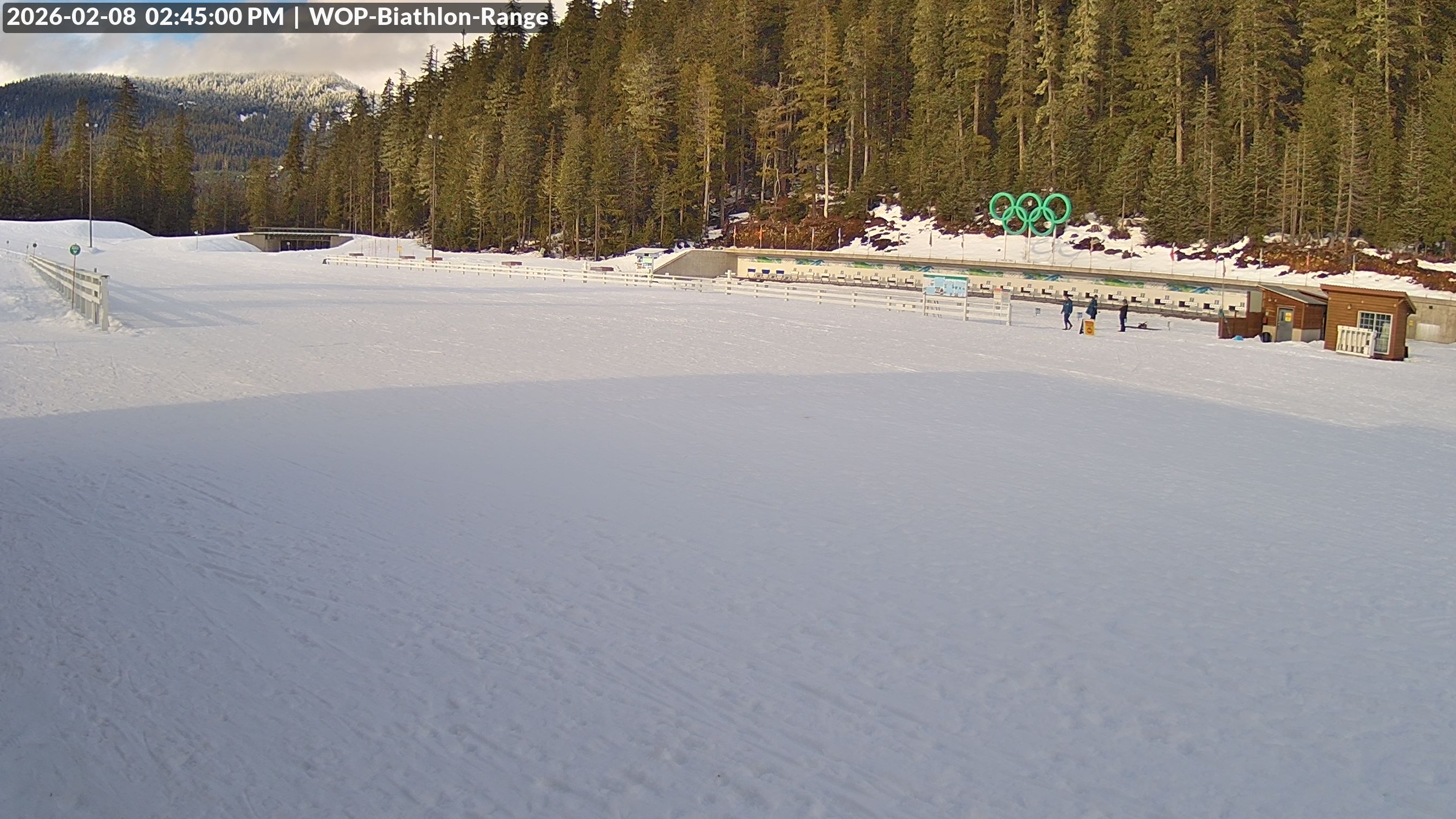 View looking North East to the Olympic Biathlon Range