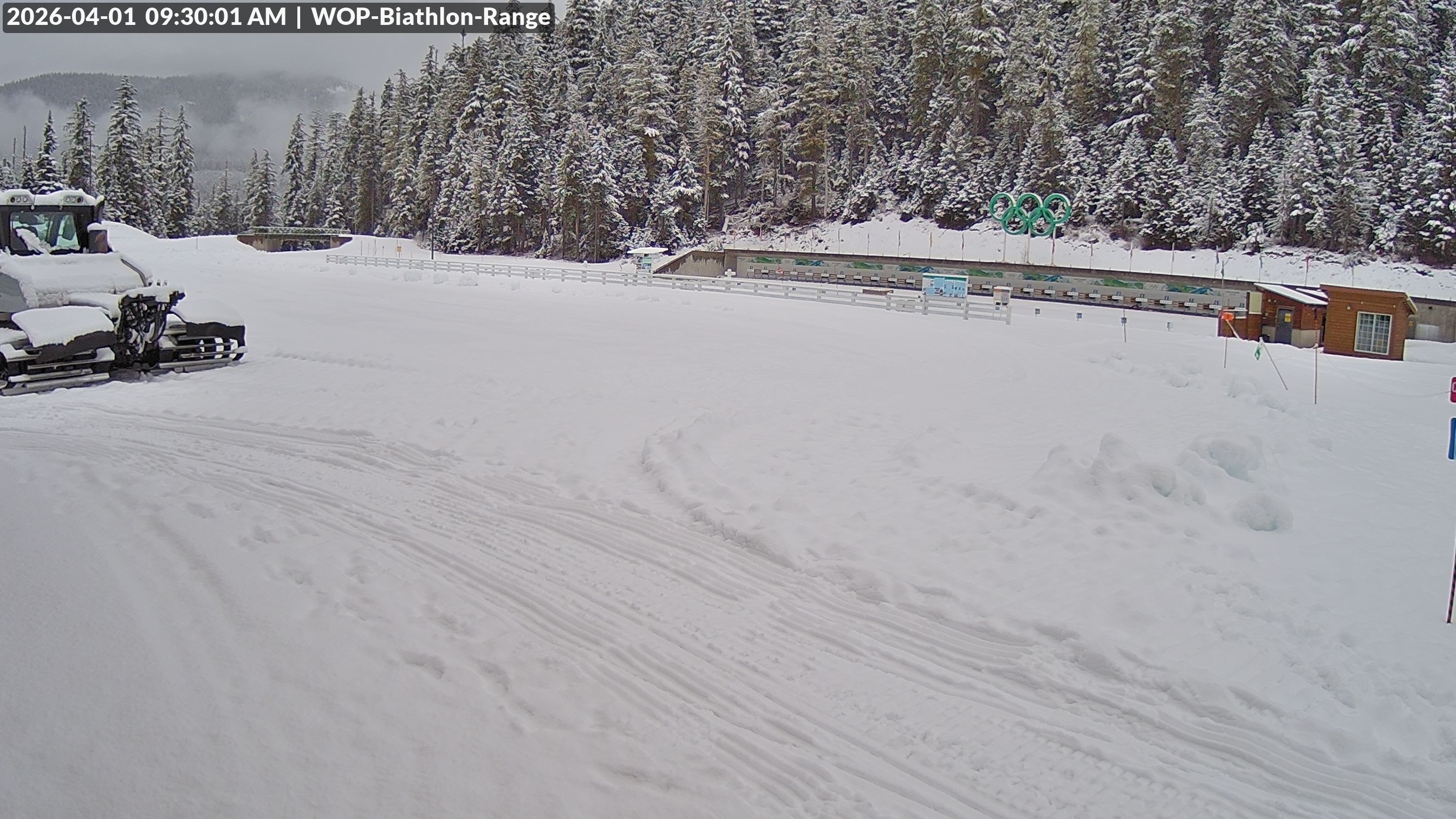 View looking North East to the Olympic Biathlon Range