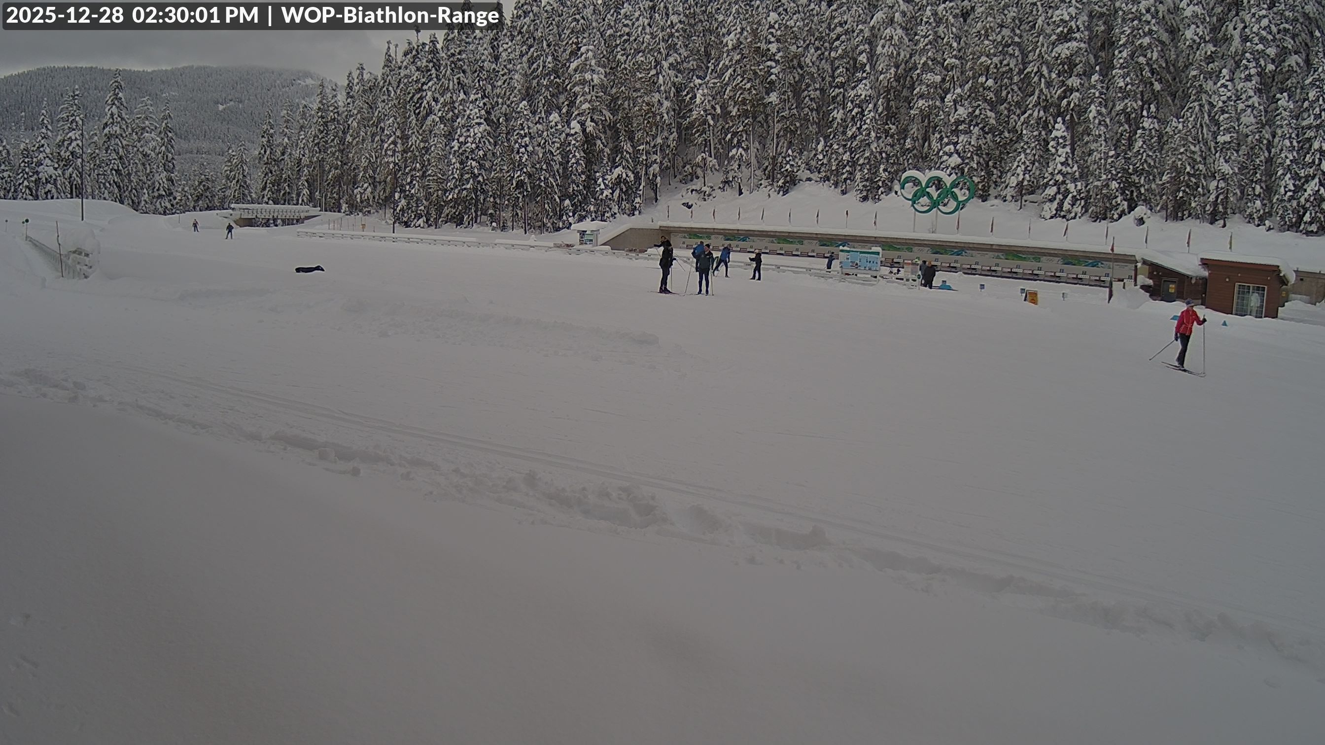 View looking North East to the Olympic Biathlon Range