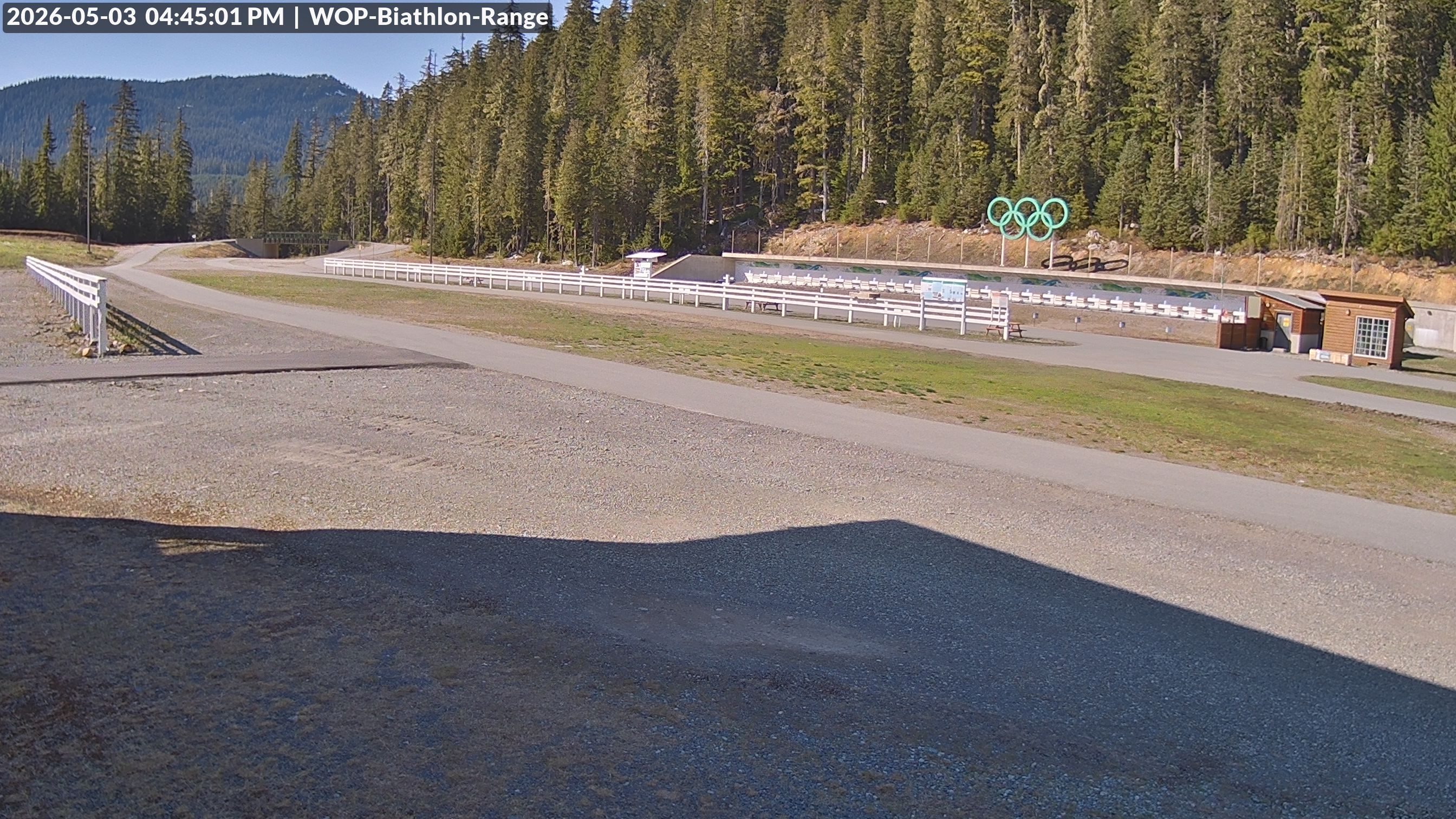 View looking North East to the Olympic Biathlon Range