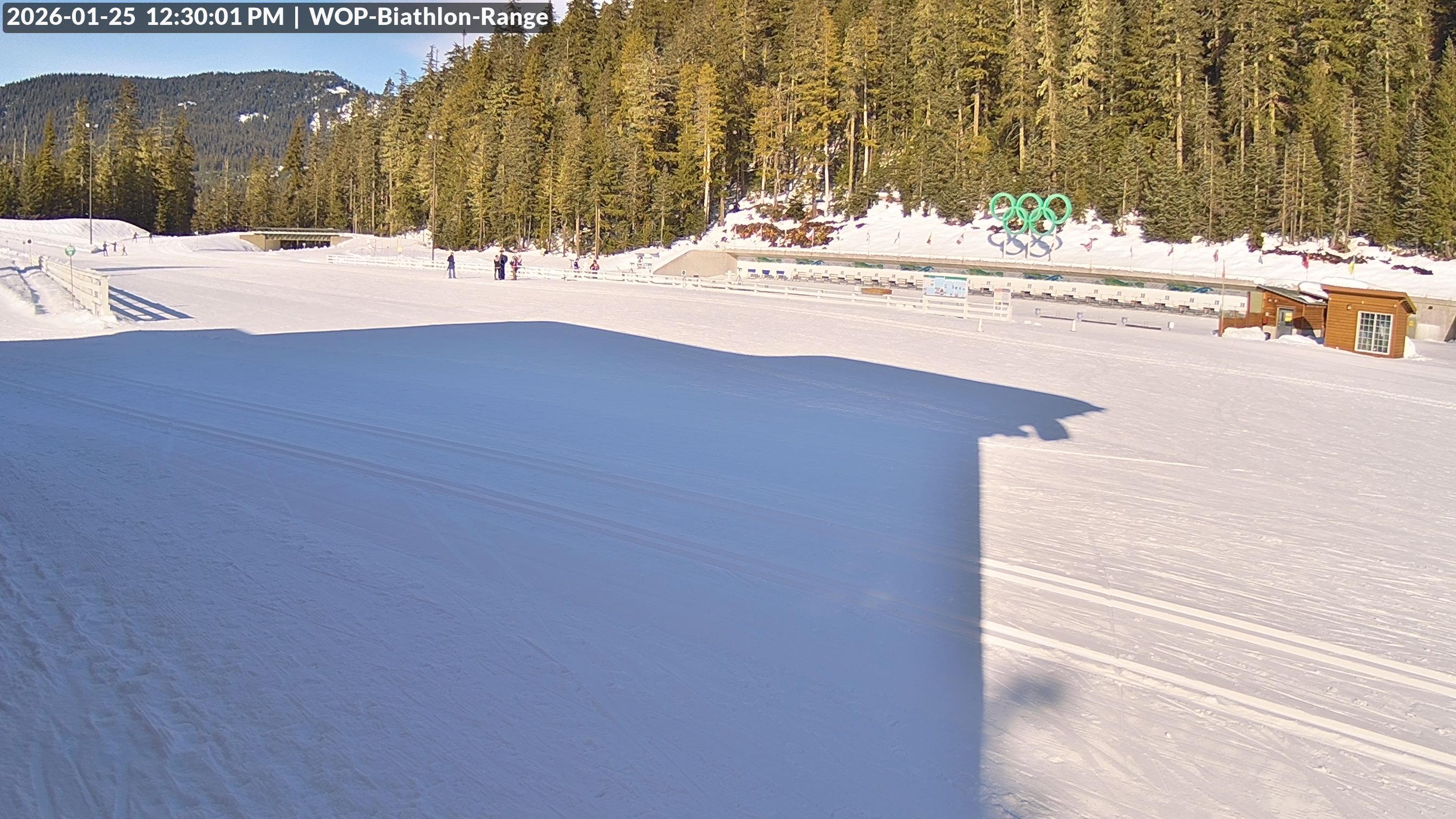 View looking North East to the Olympic Biathlon Range
