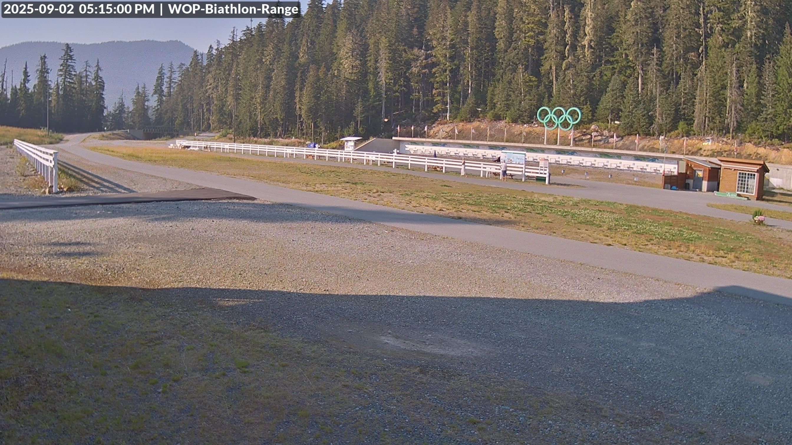 View looking North East to the Olympic Biathlon Range