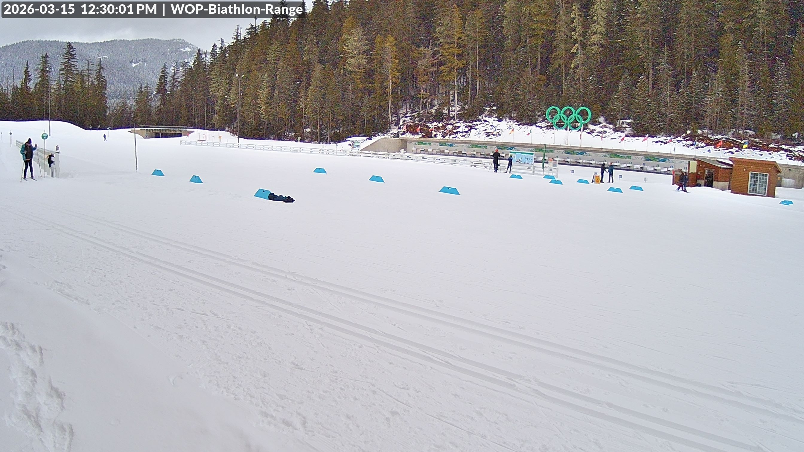 View looking North East to the Olympic Biathlon Range