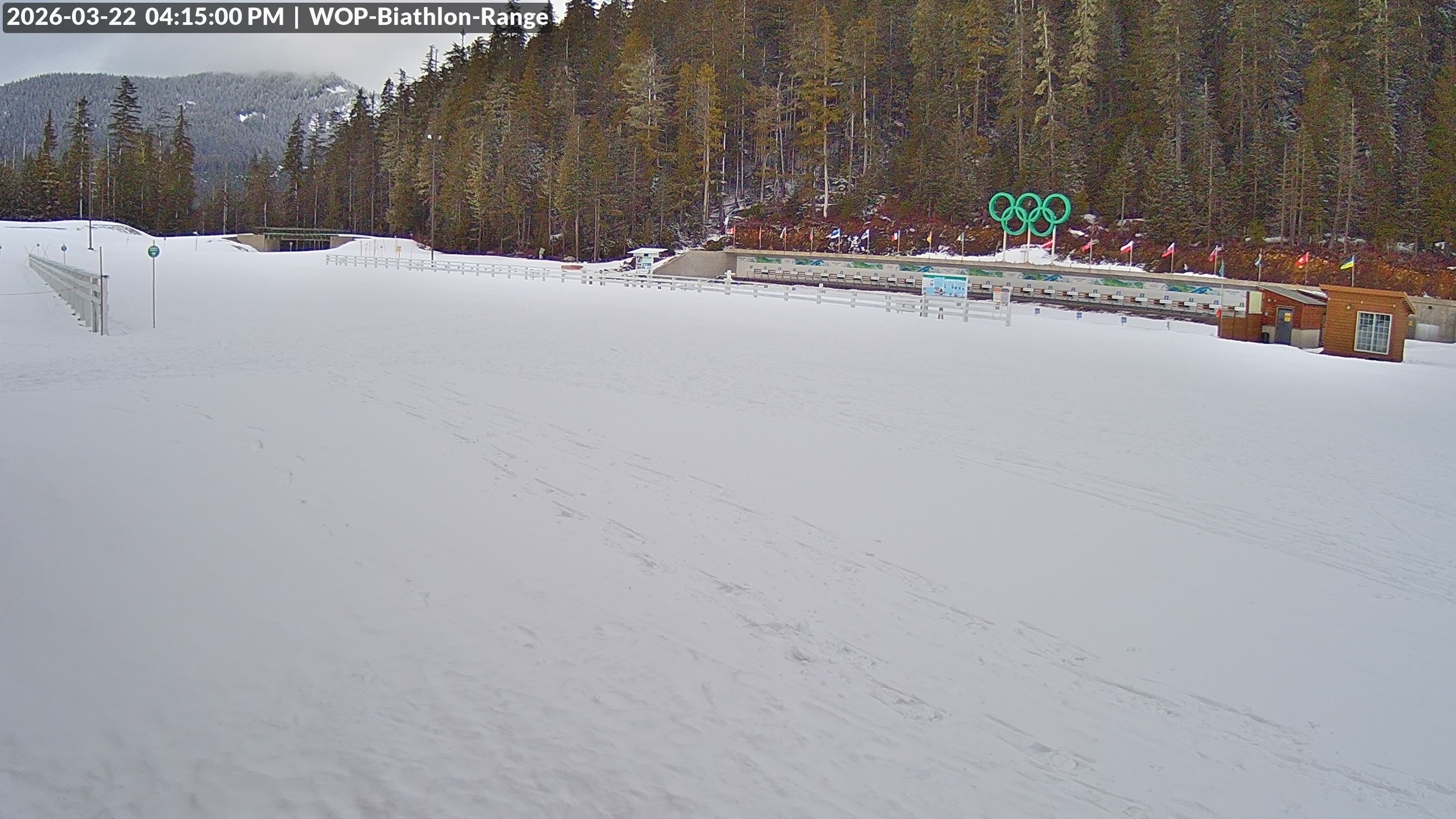 View looking North East to the Olympic Biathlon Range