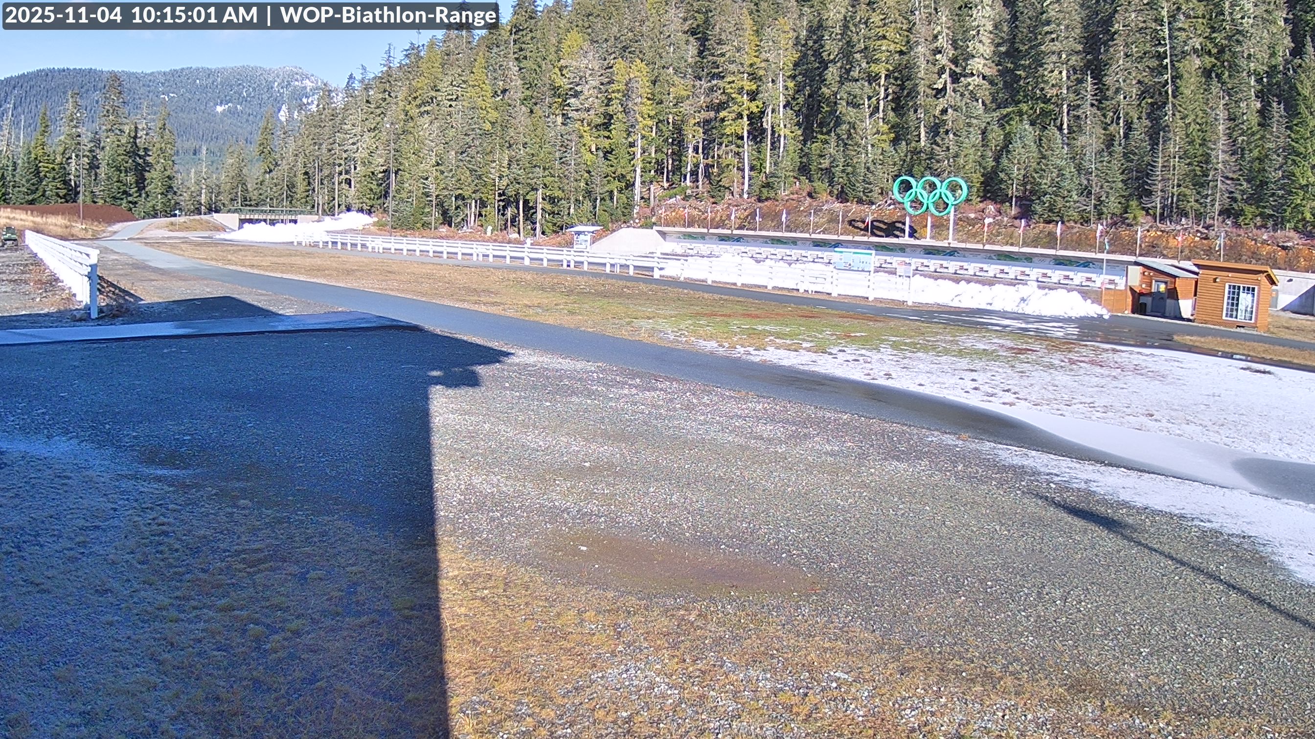 View looking North East to the Olympic Biathlon Range
