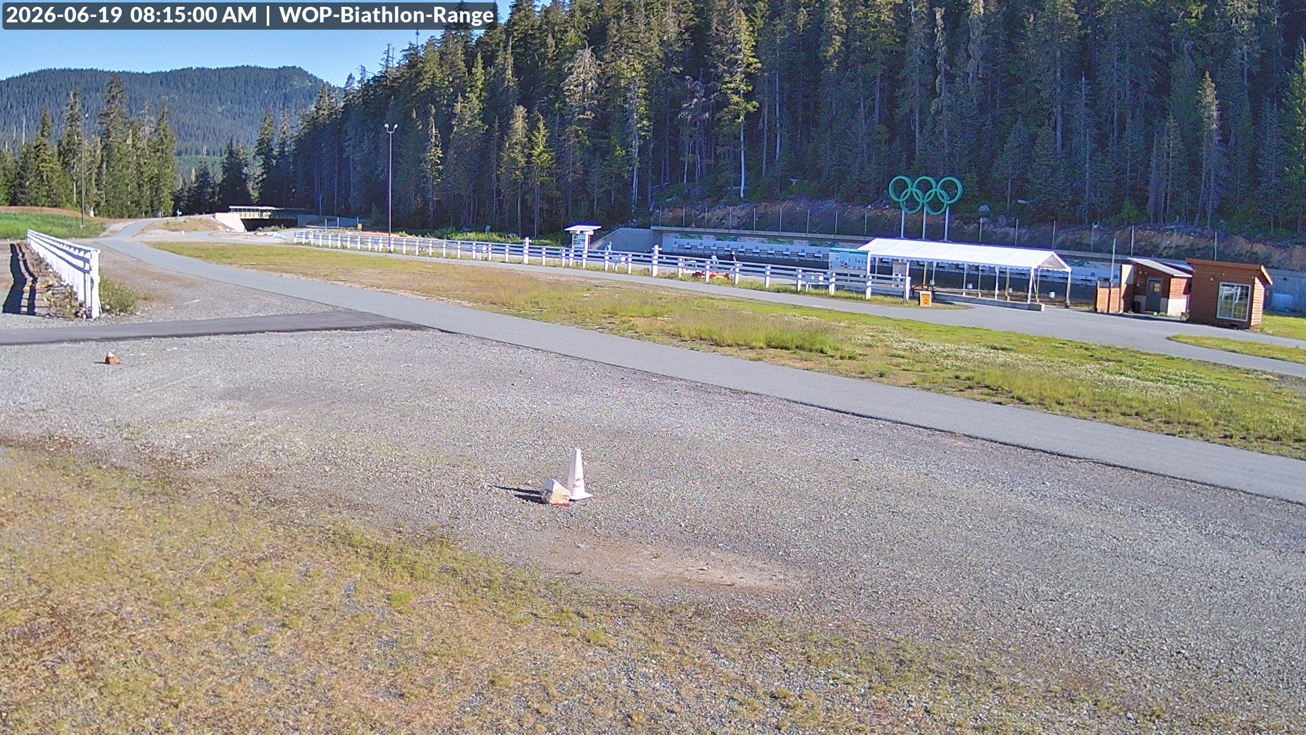 View looking North East to the Olympic Biathlon Range